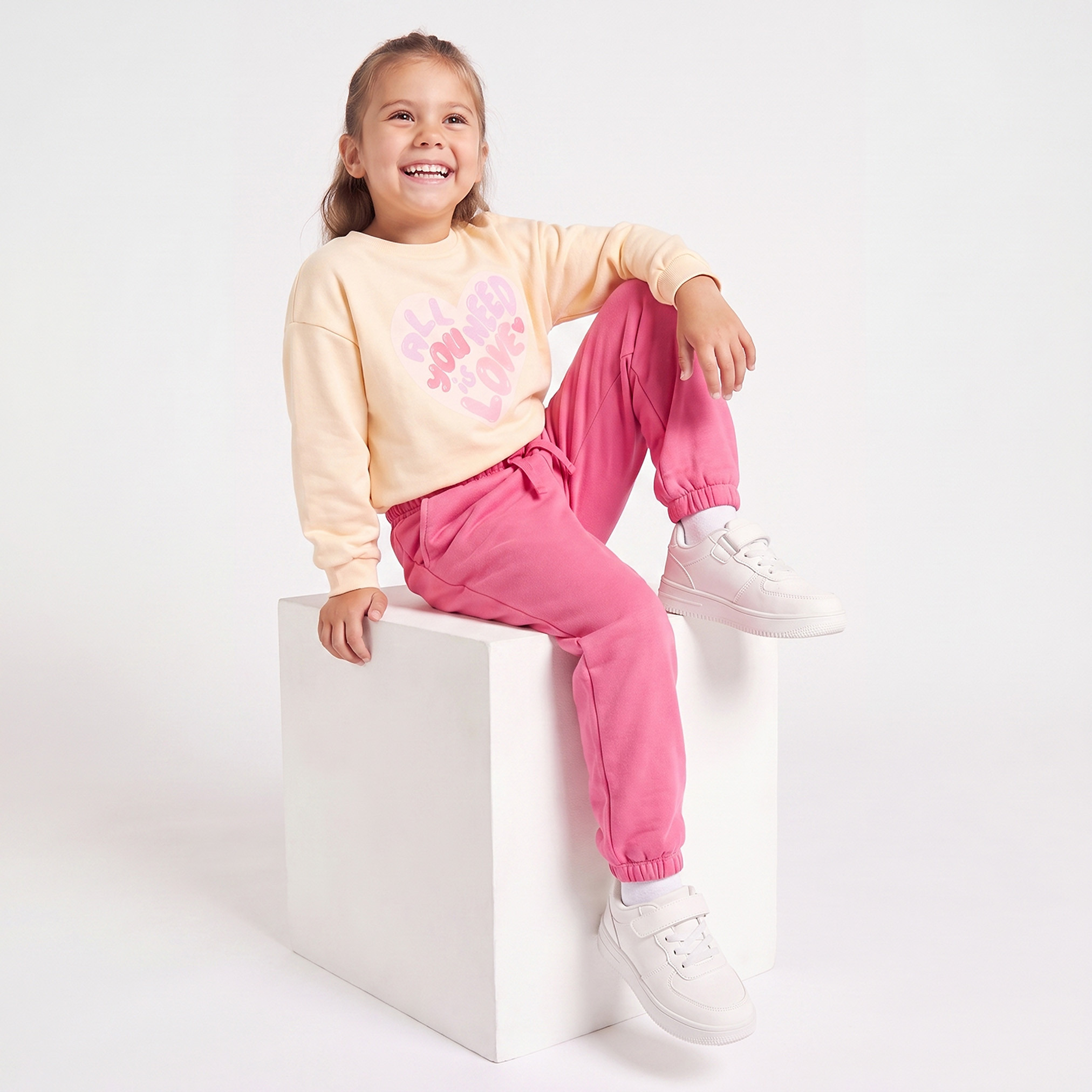 بنطلون رياضي بخصر مطاطي برباط وجيوب من جونيورز-baby-girls-clothing-bottoms-joggersandtrackpants-image-6