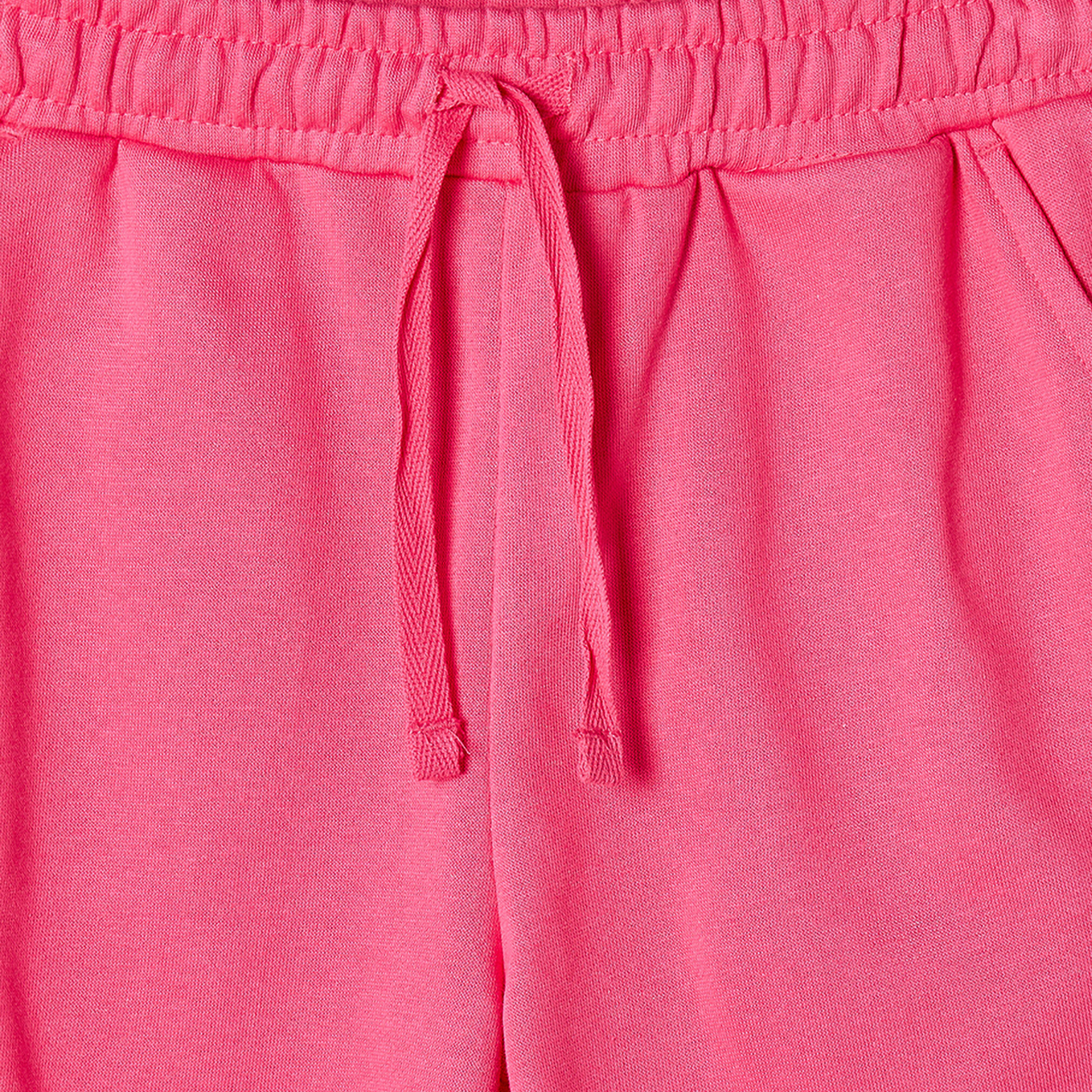 بنطلون رياضي بخصر مطاطي ورباط وجيوب من جونيورز-baby-girls-clothing-bottoms-joggersandtrackpants-image-4