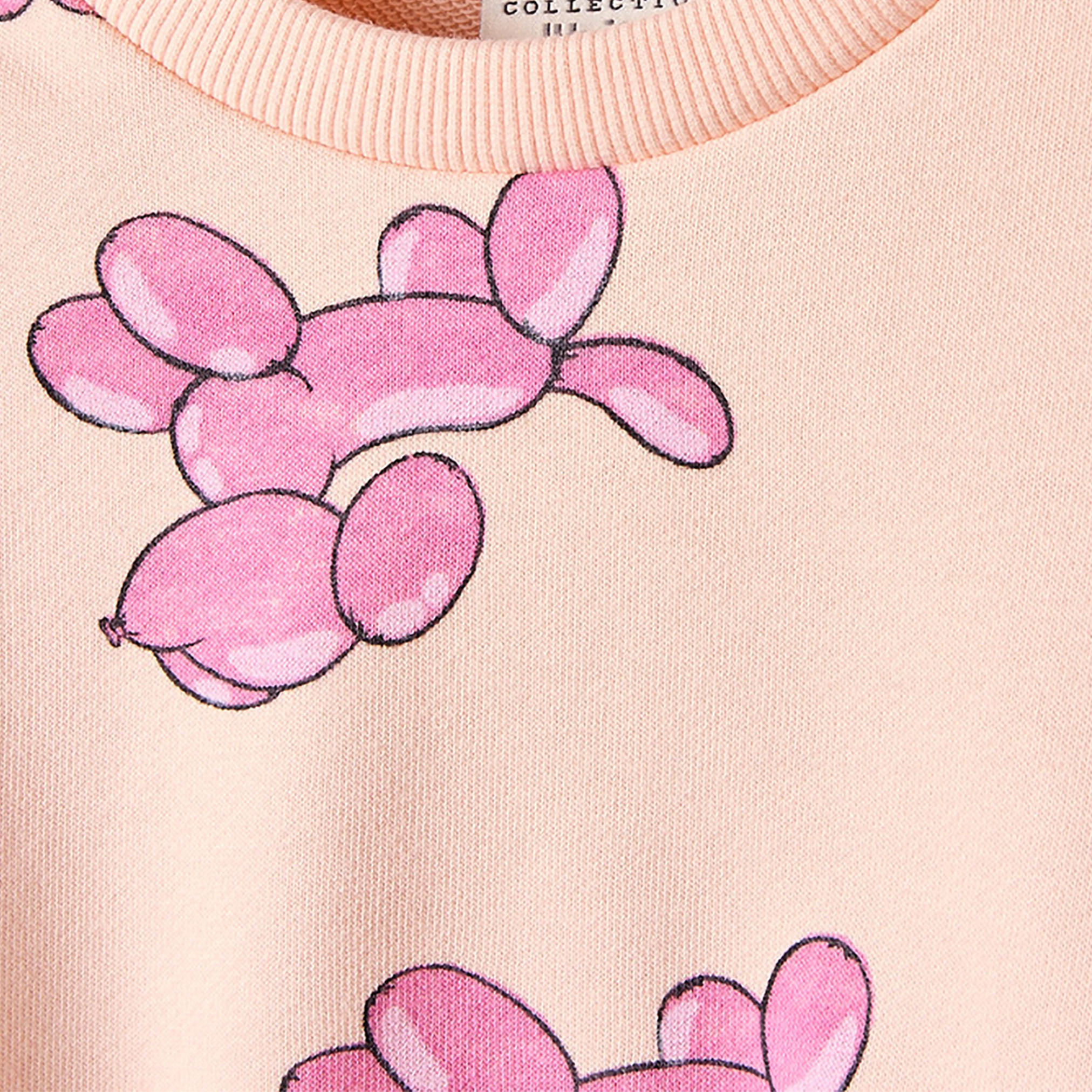 سويت شيرت بأكمام طويلة بطبعات كلب بالون من جونيورز-girls-clothing-sweatshirts-image-4