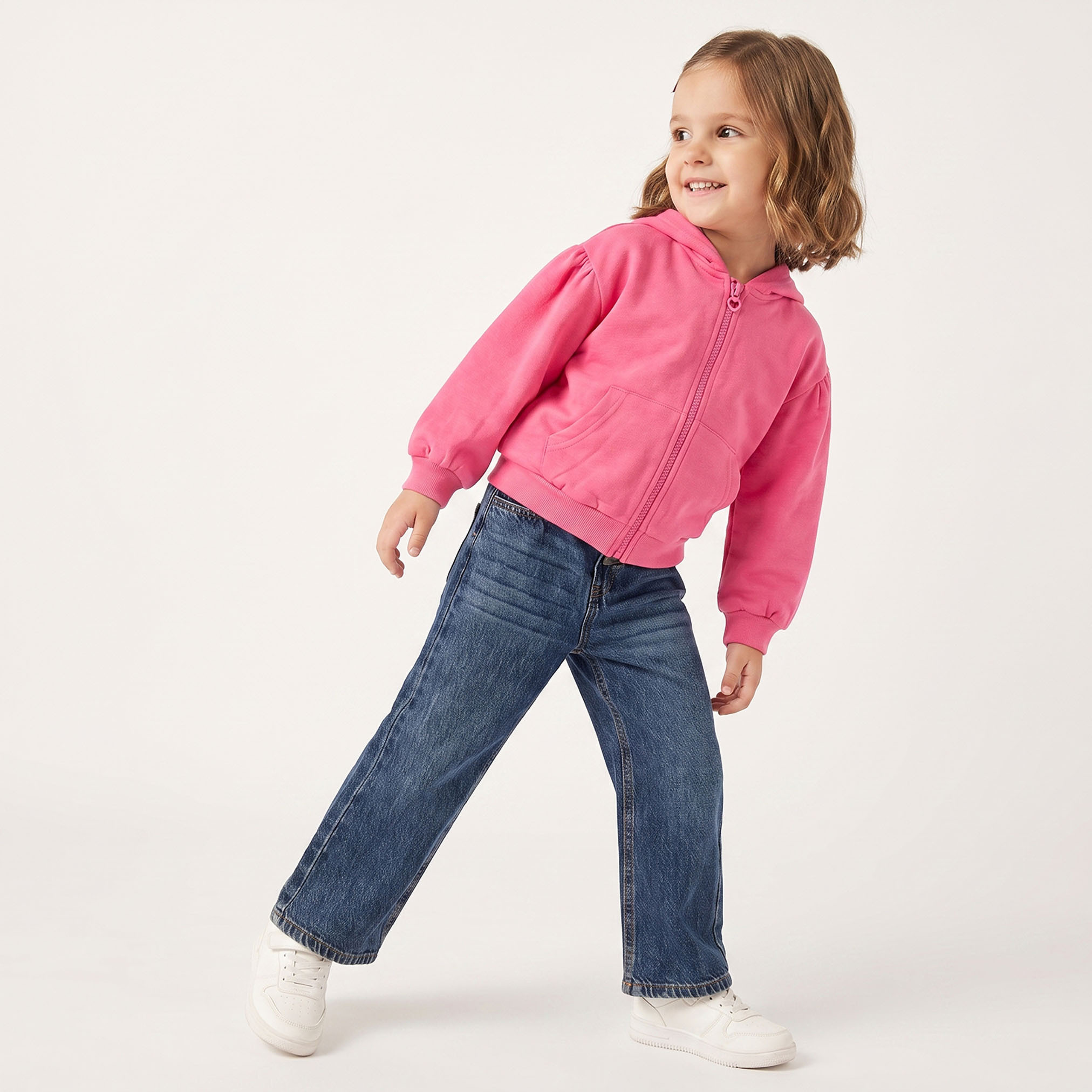 هودي بأكمام طويلة وجيوب كنغر من جونيورز-girls-clothing-sweatshirts-image-5