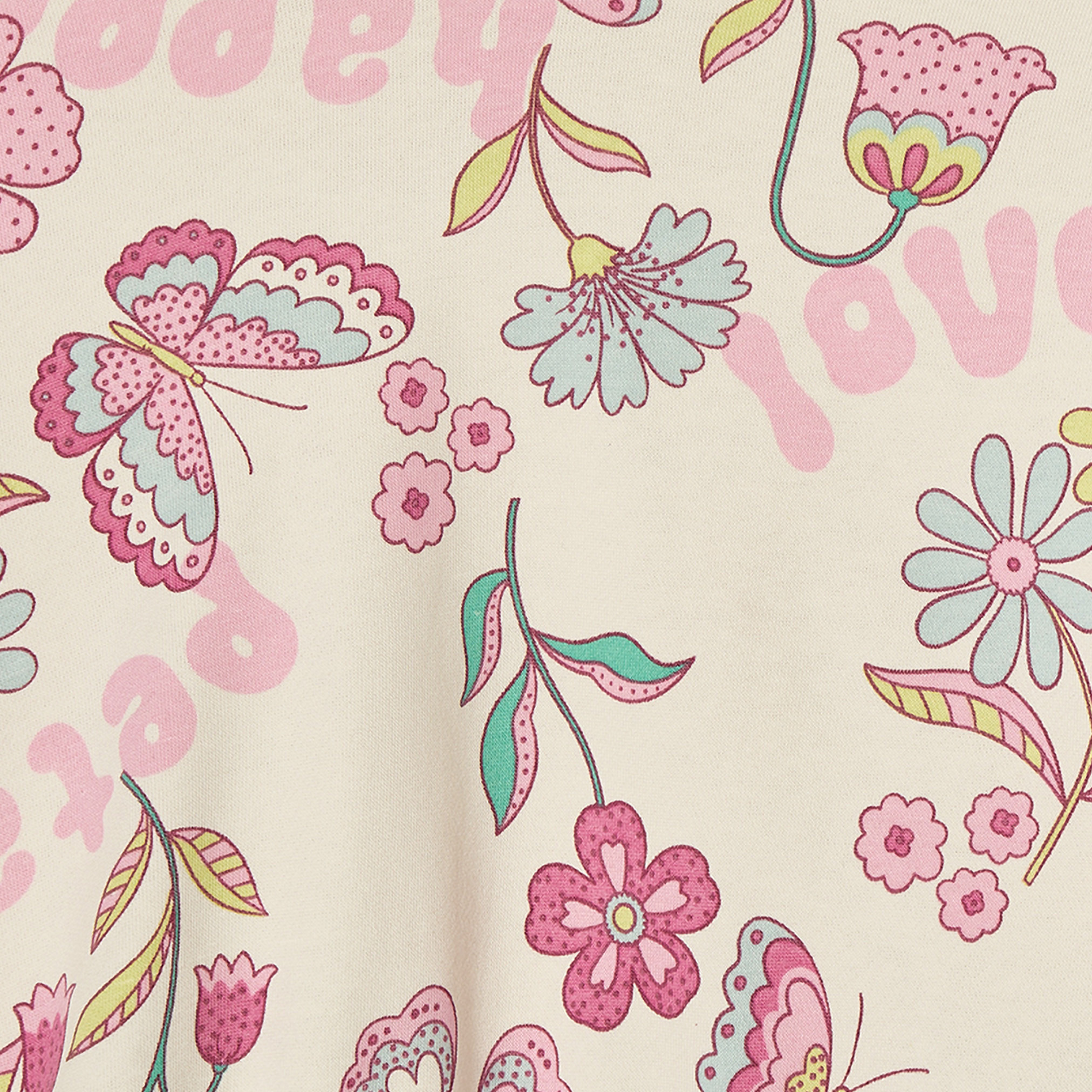 Juniors Butterfly Print Sweatshirt with Long Sleeves-girls-clothing-sweatshirts-image-4