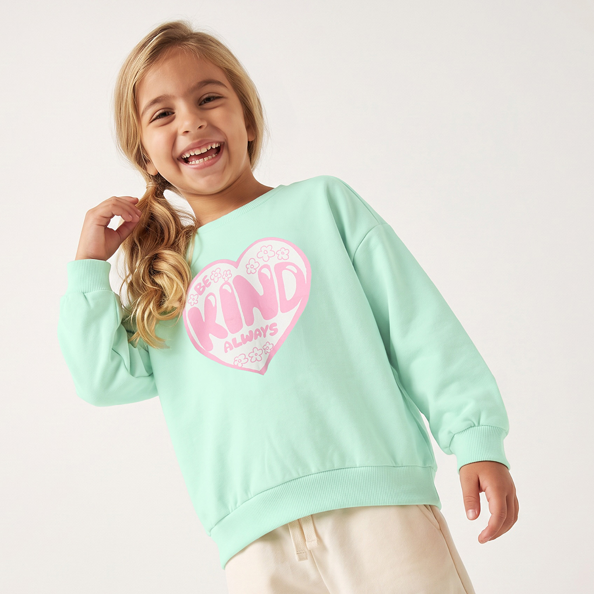 سويت شيرت بأكمام طويلة وطبعات من جونيورز-girls-clothing-sweatshirts-image-5