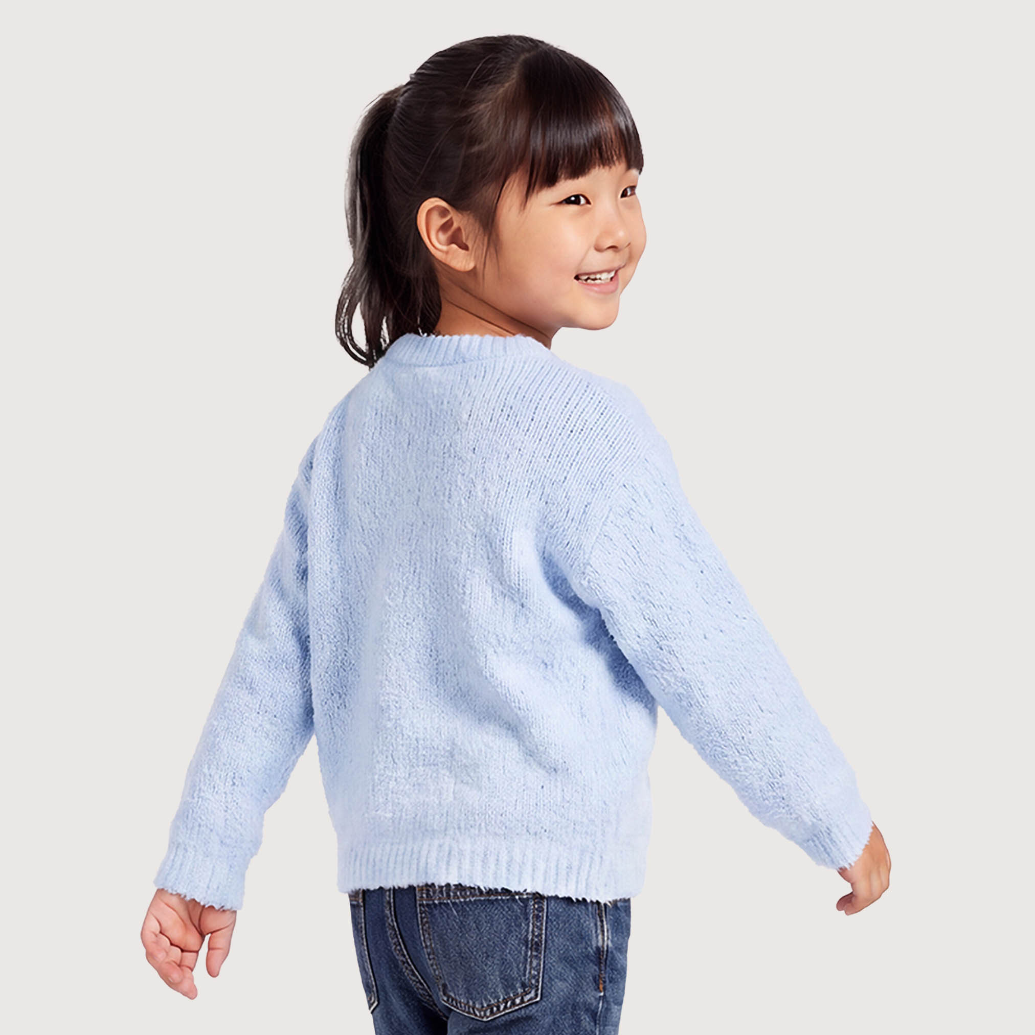 Juniors Embroidered Sweater with Long Sleeves-girls-clothing-jumpersandcardigans-image-3