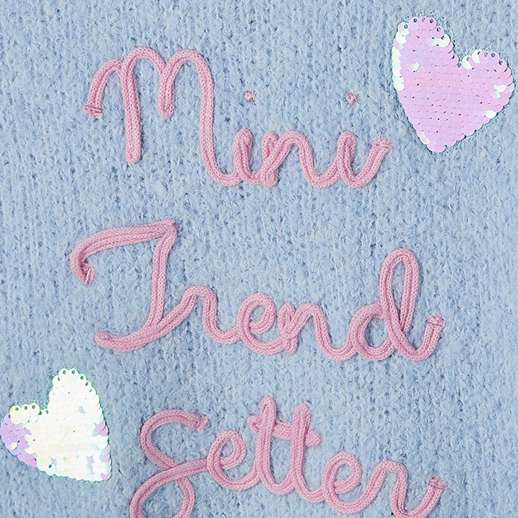 Juniors Embroidered Sweater with Long Sleeves-girls-clothing-jumpersandcardigans-image-5