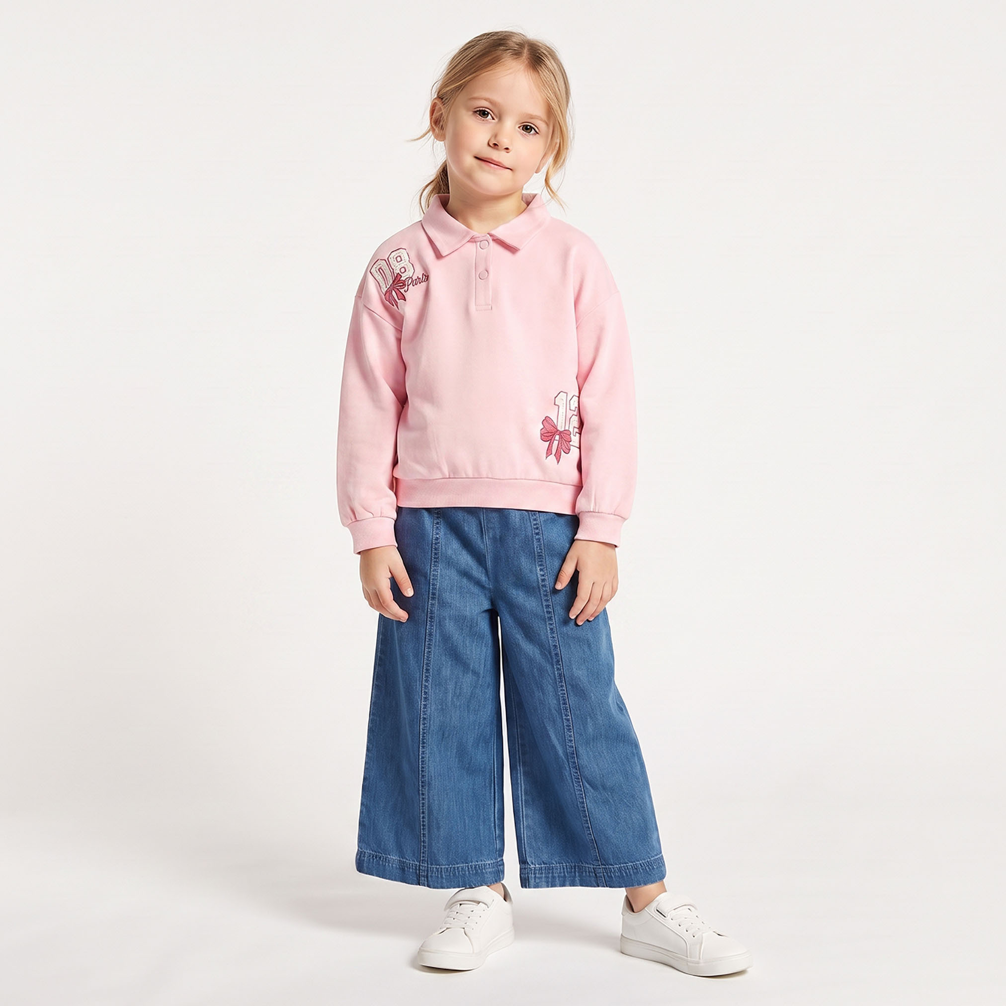 سويت شيرت بطبعات باريس وأكمام طويلة من جونيورز-girls-clothing-sweatshirts-image-2