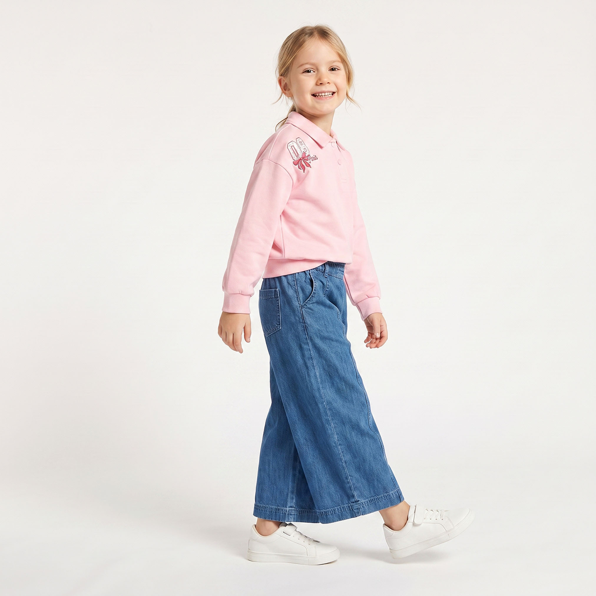 سويت شيرت بطبعات باريس وأكمام طويلة من جونيورز-girls-clothing-sweatshirts-image-4
