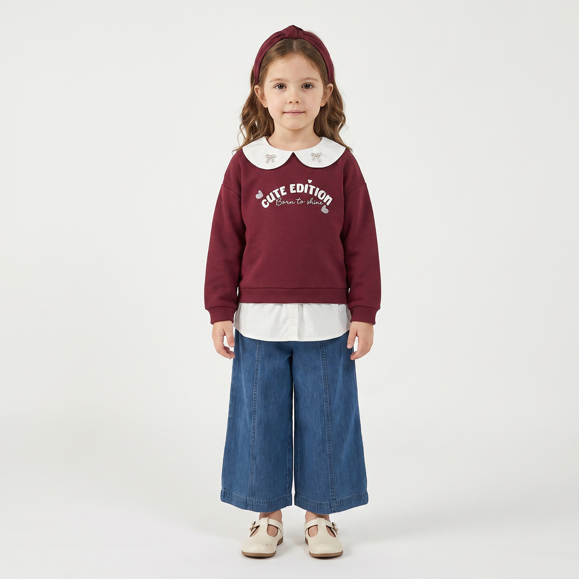 سويت شيرت توفر بأكمام طويلة وطبعات من جونيورز-girls-clothing-sweatshirts-image-4
