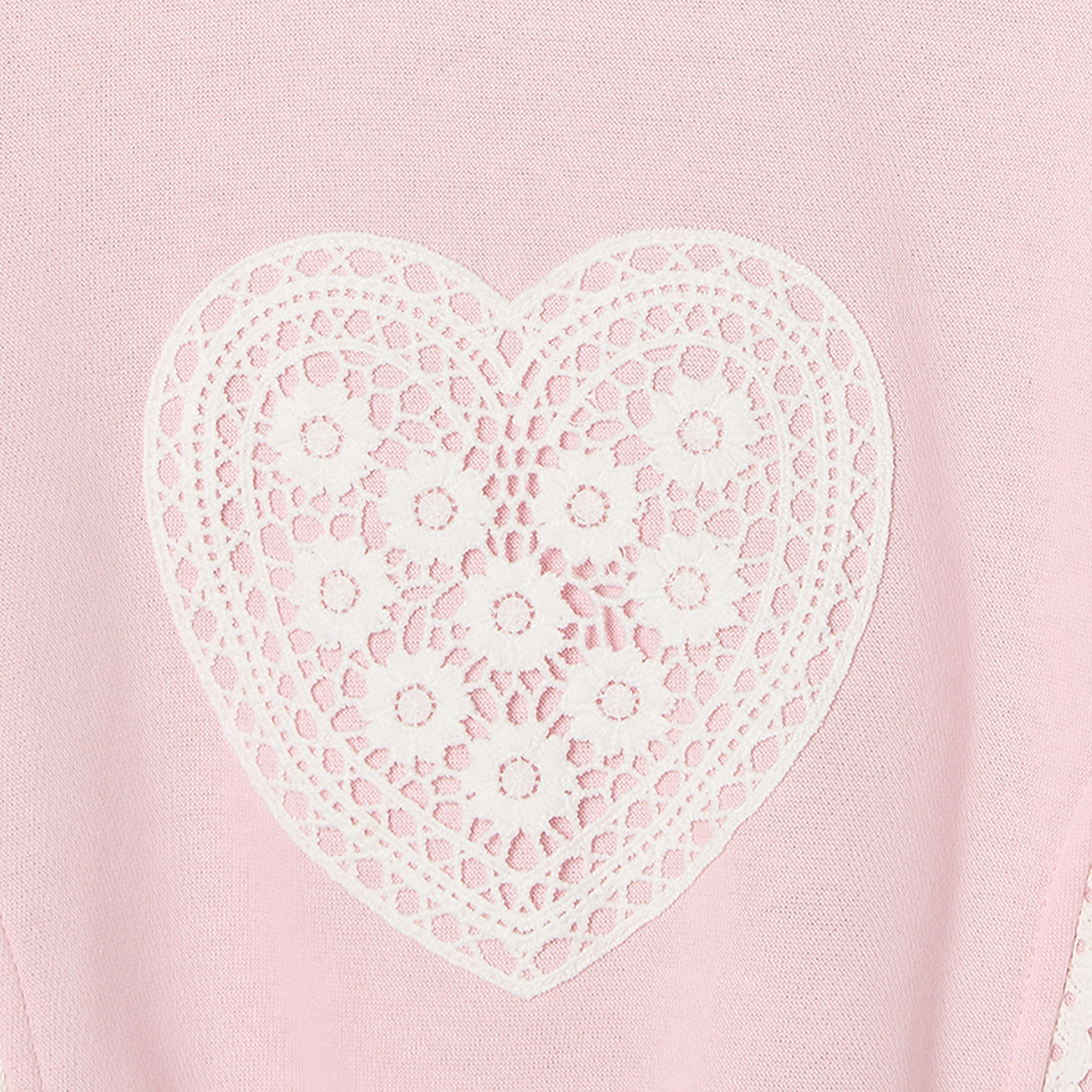 سويت شيرت بأكمام طويلة وتزيينات قلب دانتيل من جونيورز-girls-clothing-sweatshirts-image-5
