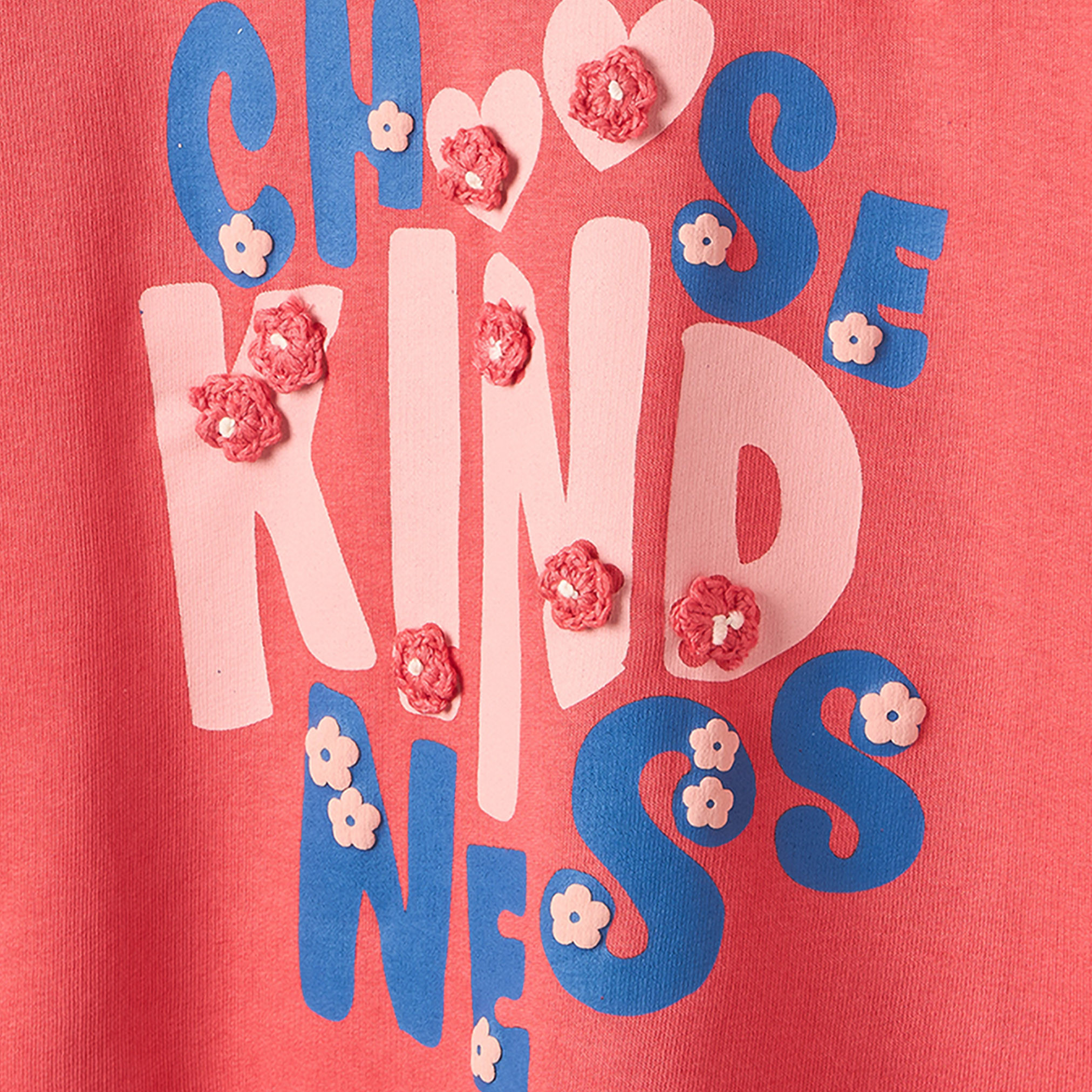 طقم تيشيرت بياقة ضيقة وأكمام قصيرة وتنورة بطبعات شعار من جونيورز-baby-girls-clothing-setsandcoords-image-5