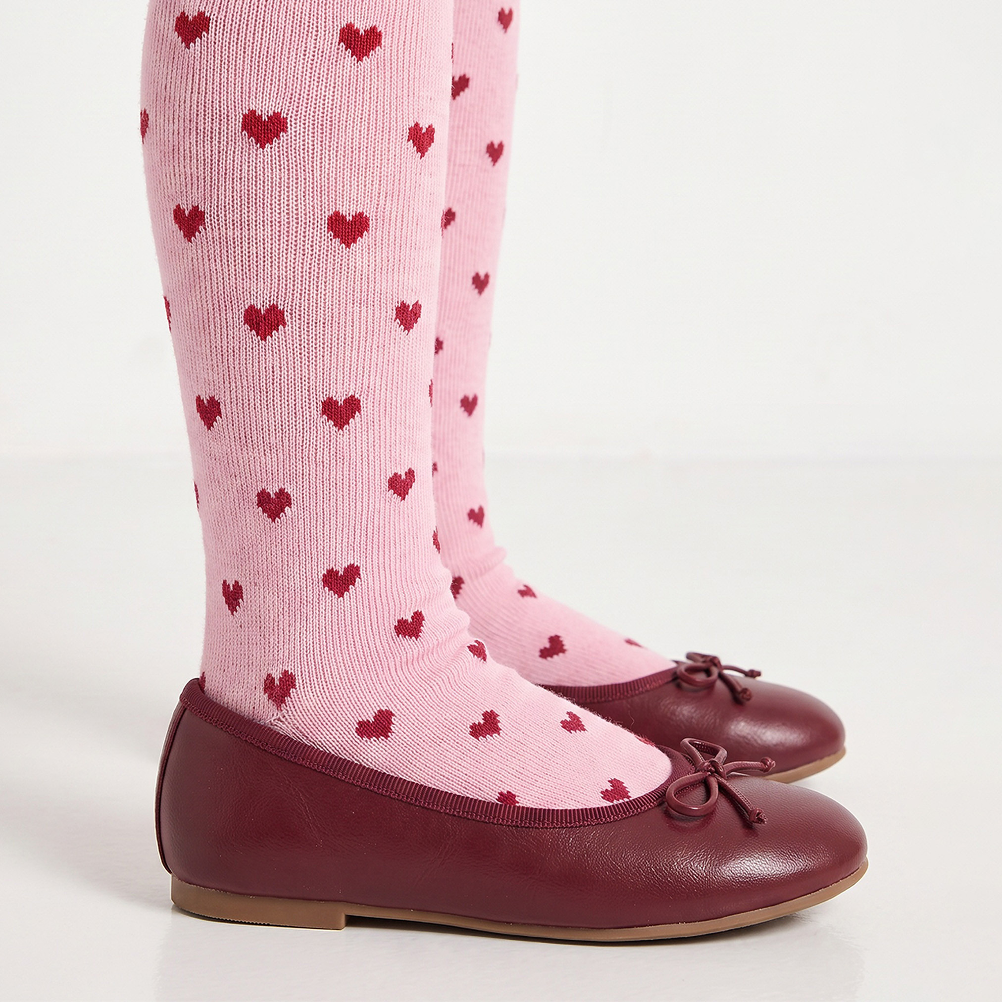 طقم كارديجان وتنورة بياقة مستديرة وأكمام طويلة مع جوارب طويلة من جونيورز-baby-girls-clothing-setsandcoords-image-9