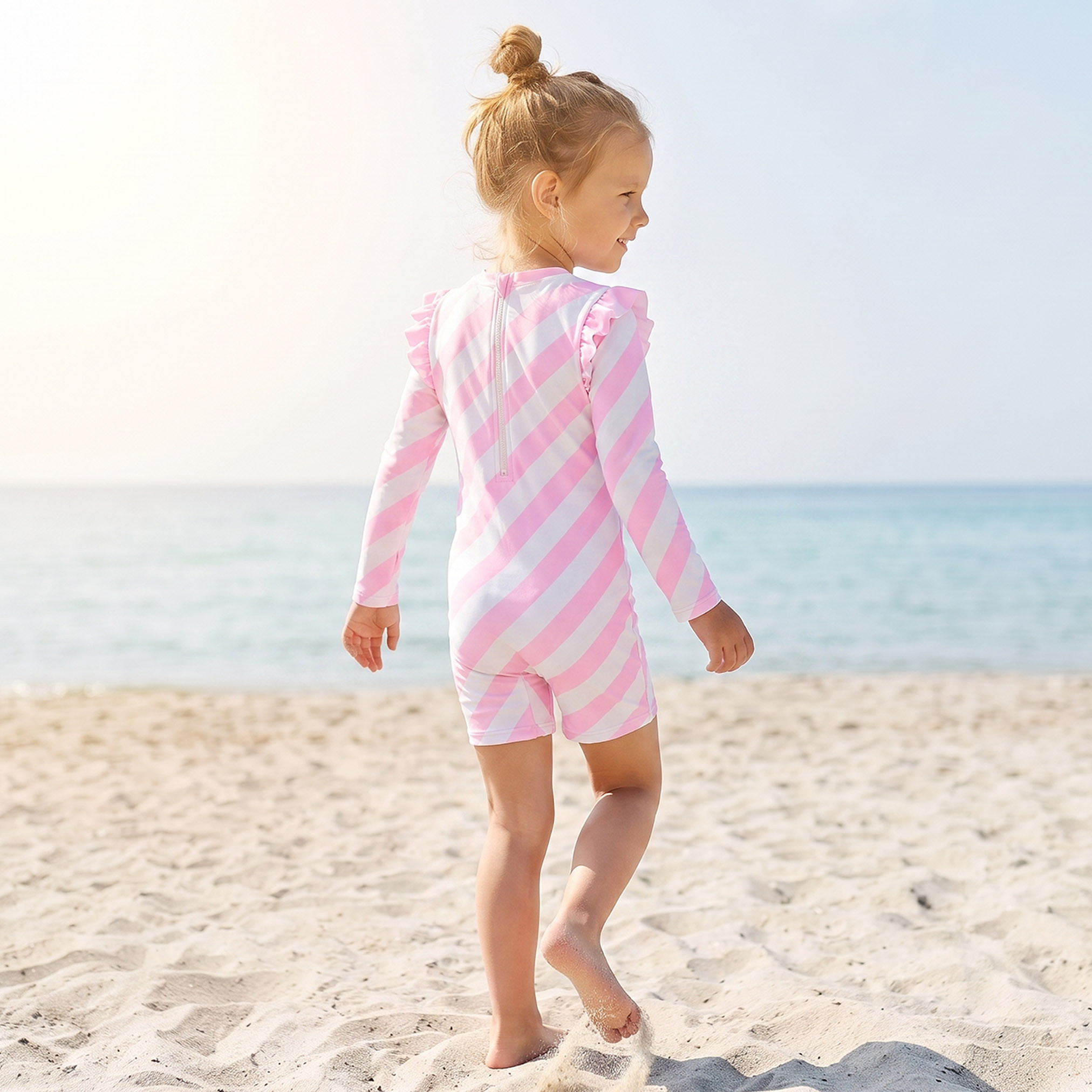 Juniors Girls Striped Swimsuit-baby-girls-clothing-swimwear-image-2