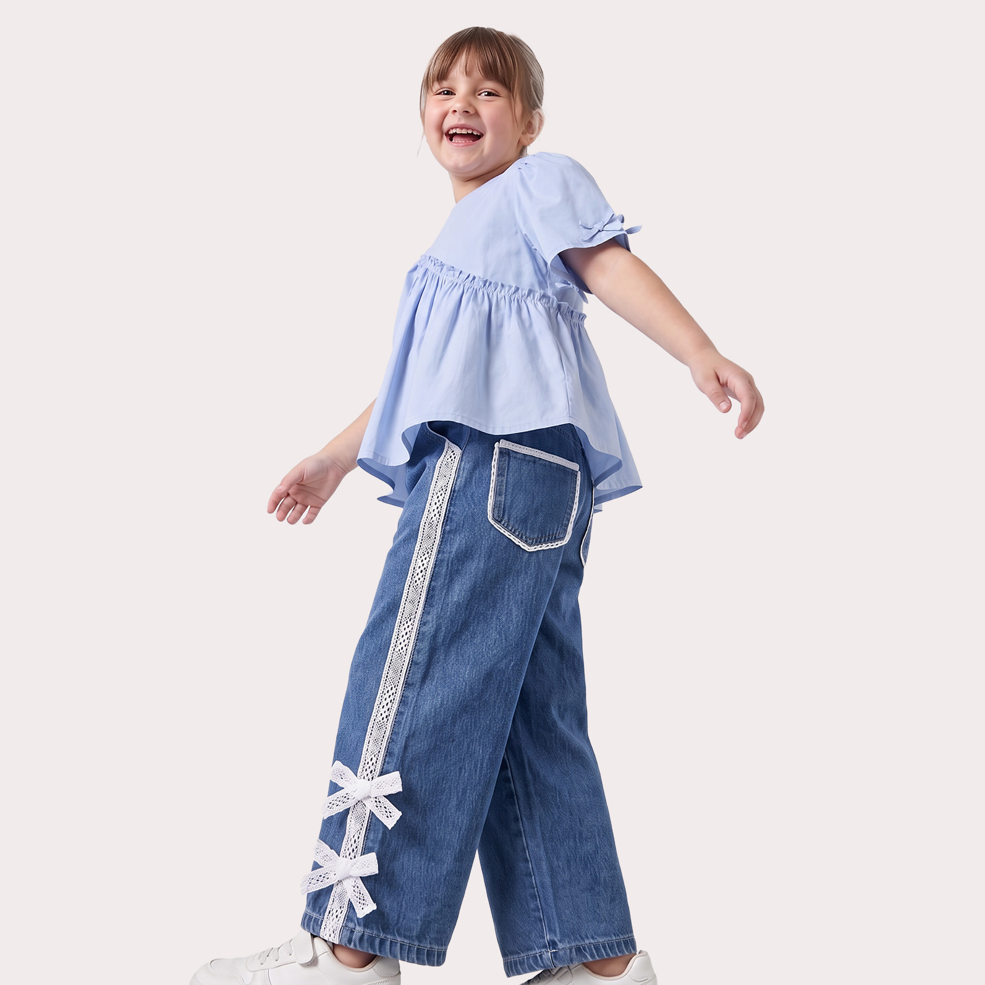 Juniors Wide Leg Jeans with Lace Trim-girls-clothing-bottoms-jeansandjeggings-image-5