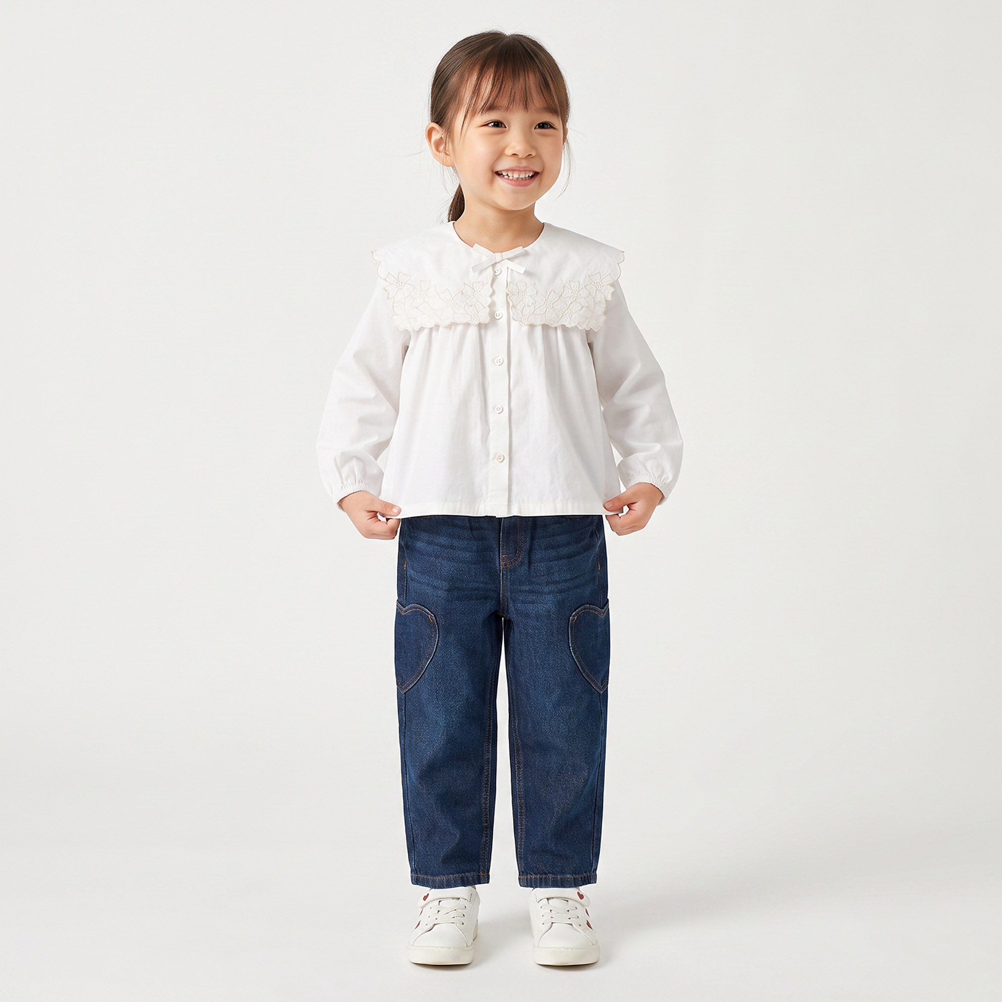 Juniors Mom Fit Jeans with Heart Detail-baby-girls-clothing-bottoms-trousers-image-3