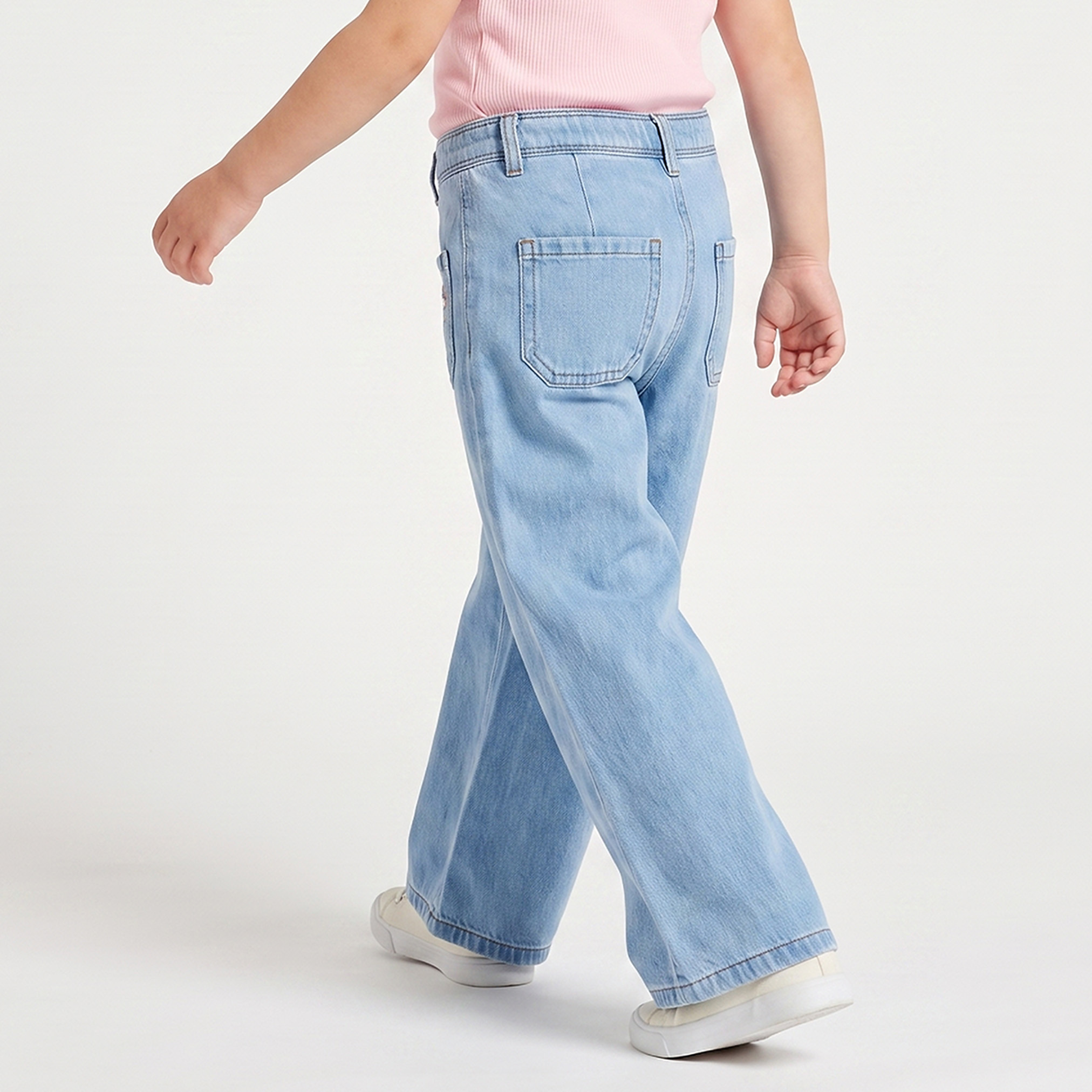 Juniors Wide Leg Jeans with Embroidery-baby-girls-clothing-bottoms-jeans-image-3