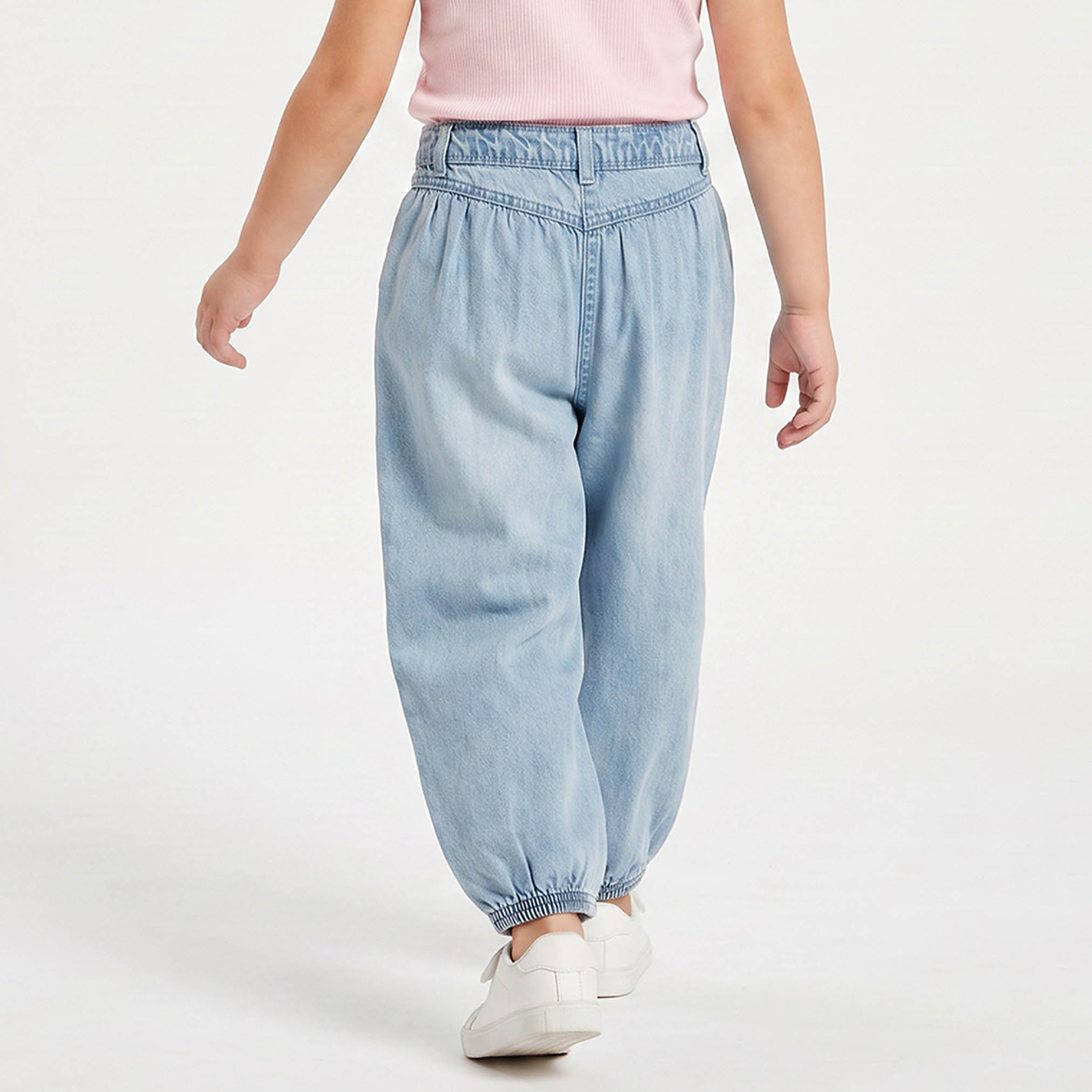 Juniors Jeans with Elastic Hem-girls-clothing-bottoms-jeansandjeggings-image-3