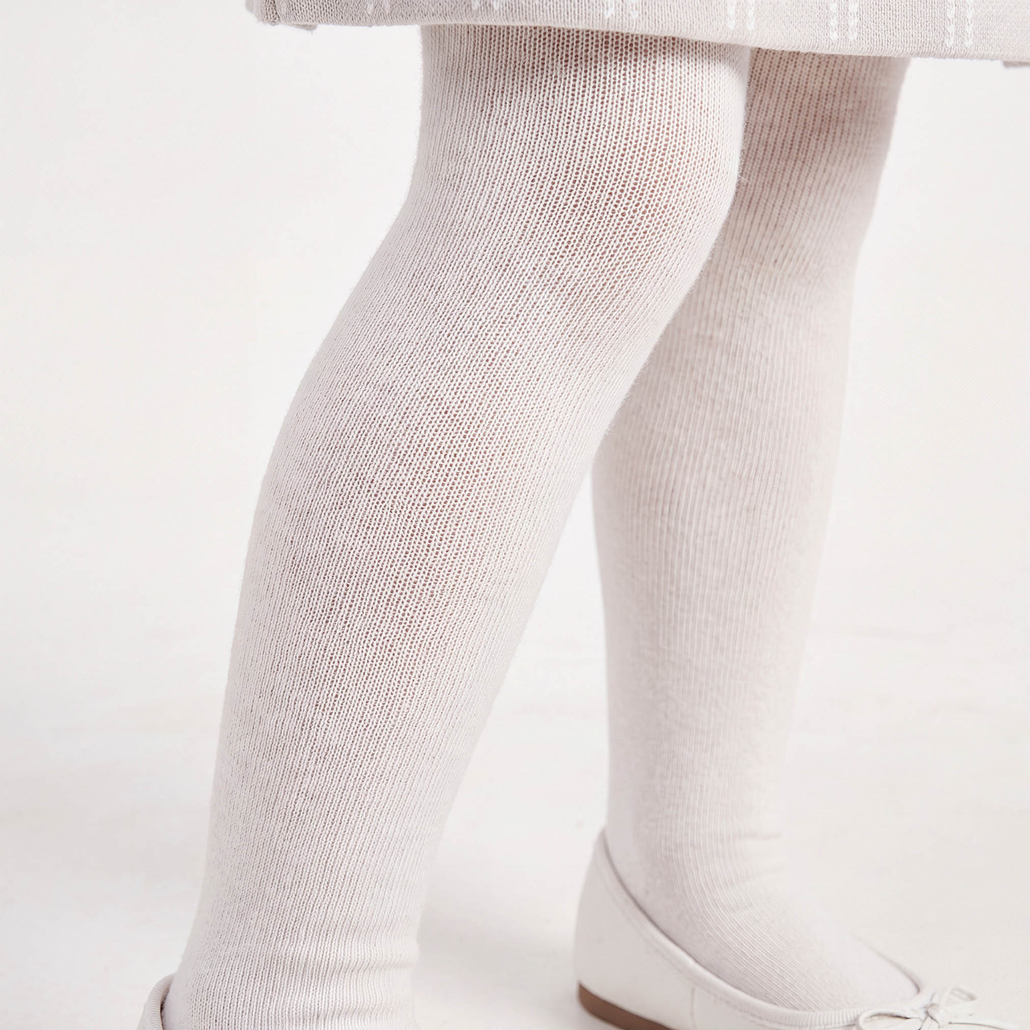 فستان طول الركبة دون أكمام كاروهات بياقة مستديرة - طقم 3 قطع-girls-clothing-dressesandjumpsuits-image-5