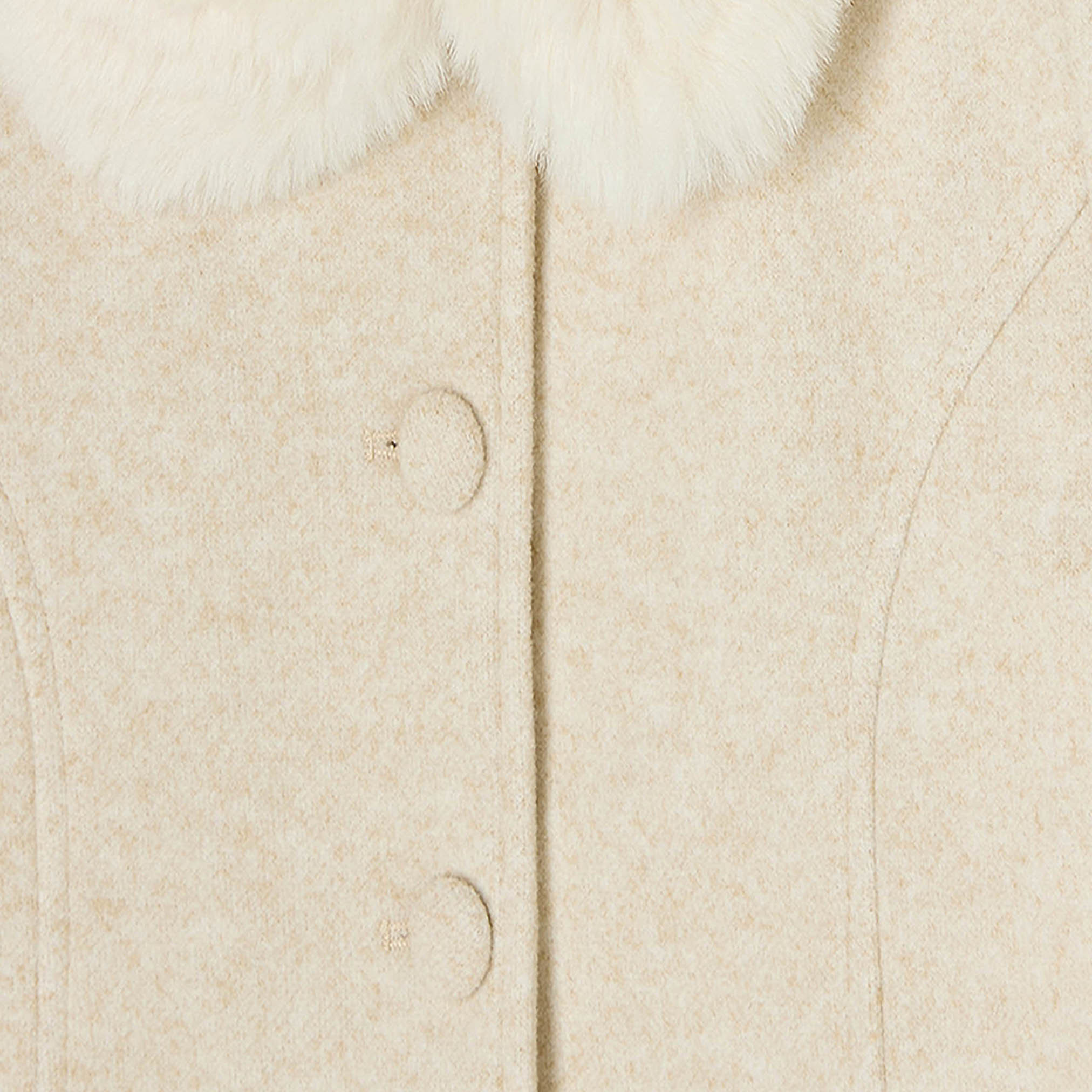 Eligo Peter Pan Neckline Long Sleeves Coat with Bow Accent-baby-girls-clothing-winterwear-jacketsandcoats-image-4