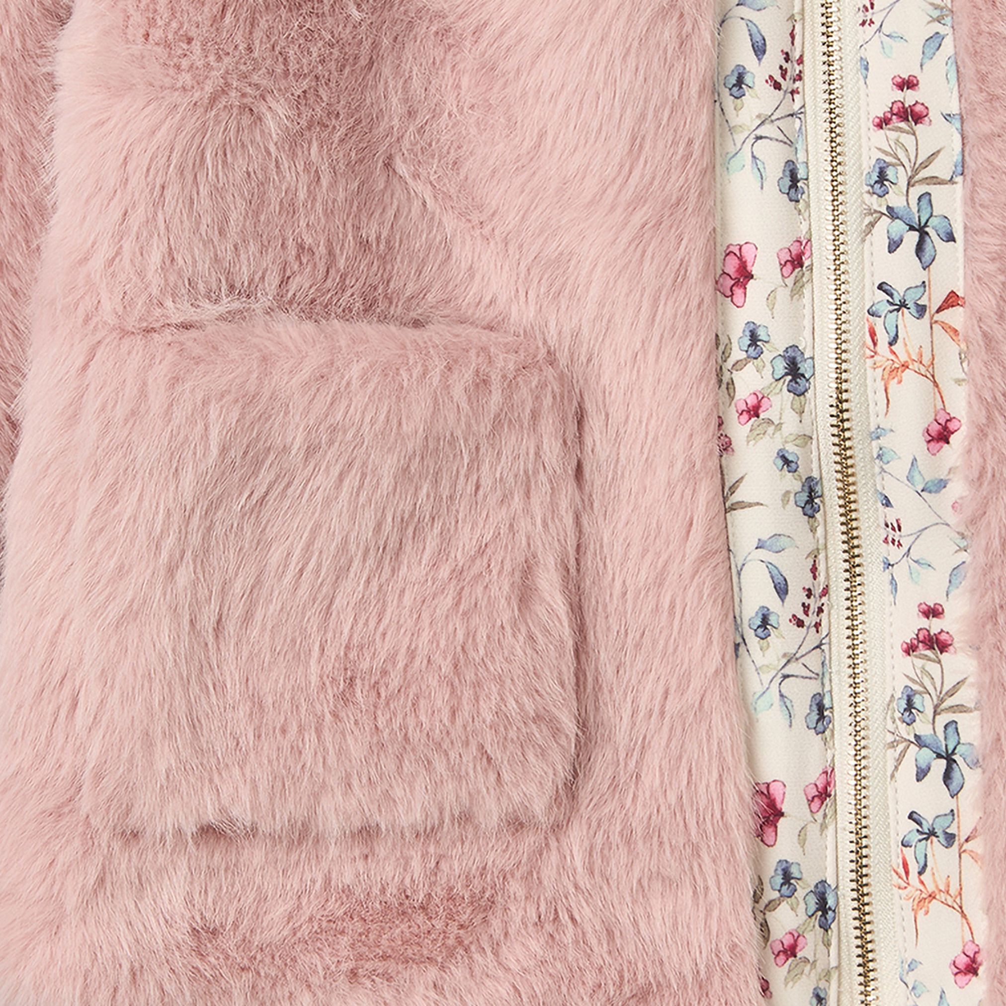 جاكيت من الفرو الصناعي بقبعة وسحاب إغلاق من إليجو-baby-girls-clothing-jacketsandcoats-image-6