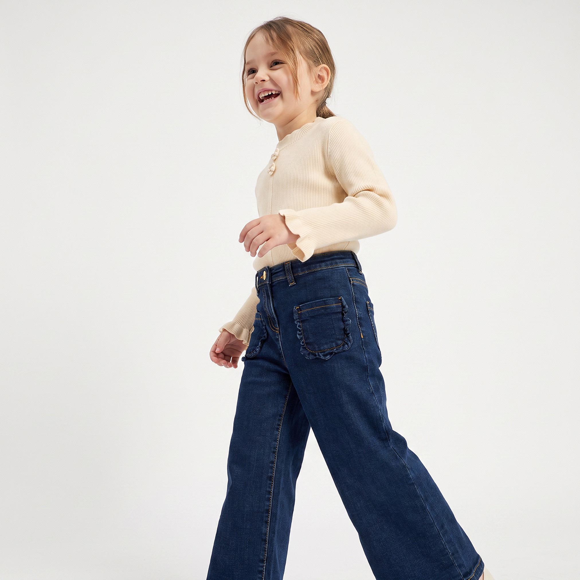 بنطلون جينز بجيوب كشكش من جونيورز-baby-girls-clothing-bottoms-jeans-image-5