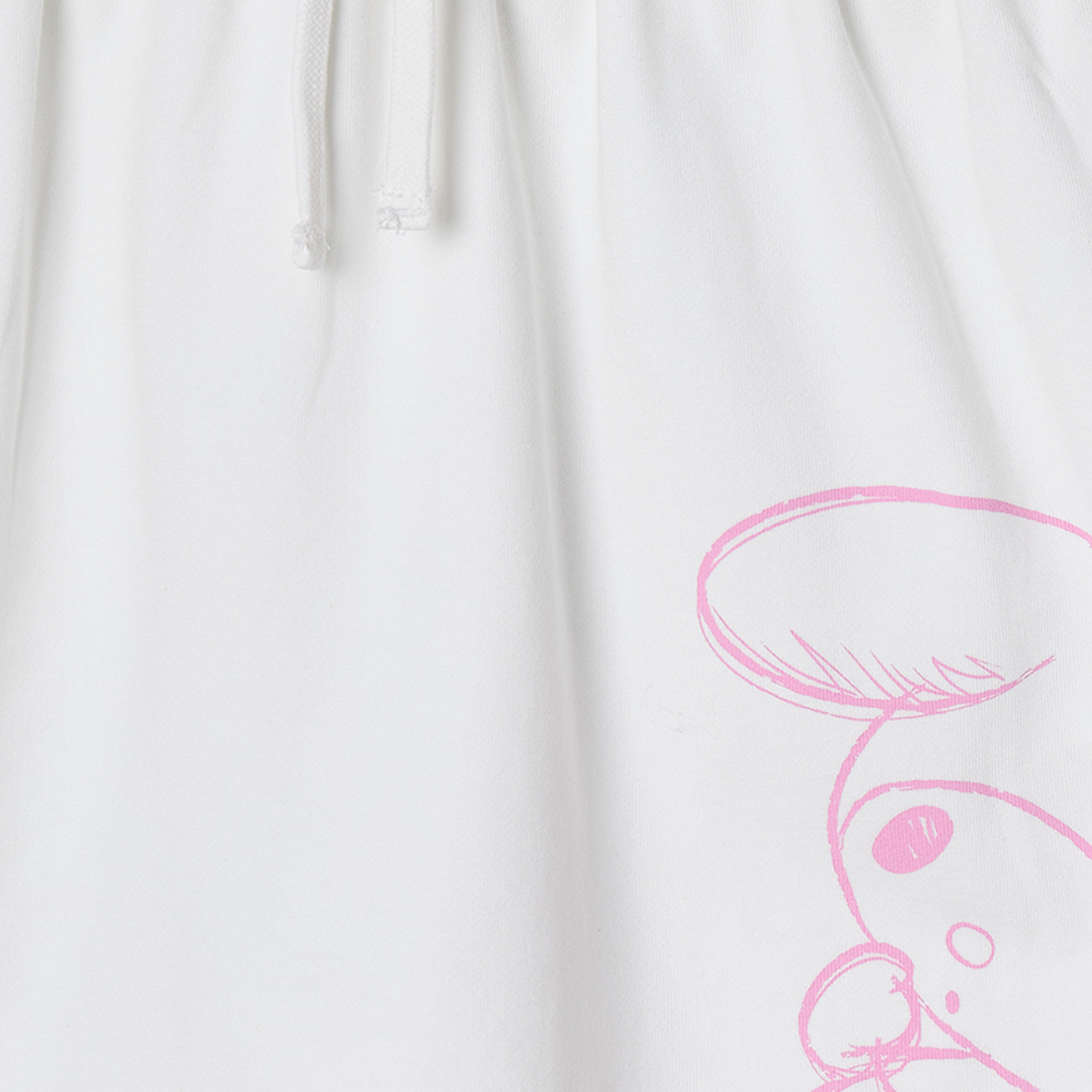 Sanrio Round Neck Long Sleeves Knee Length Dress with Hello Kitty and My Melody Print-girls-clothing-dressesandjumpsuits-image-4