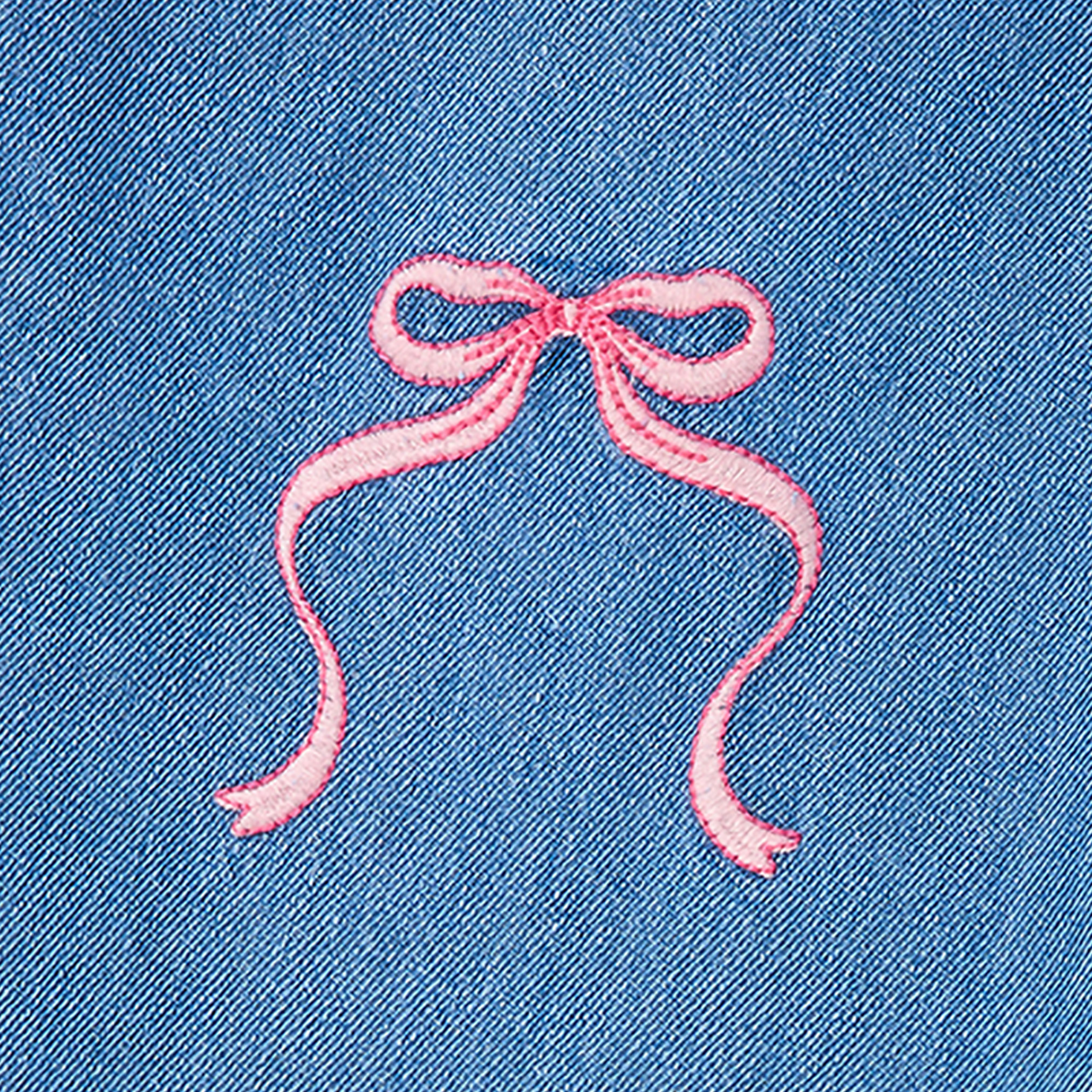 Mattel Cotton Jeans with Bow Embroidery-baby-girls-clothing-bottoms-jeans-image-6