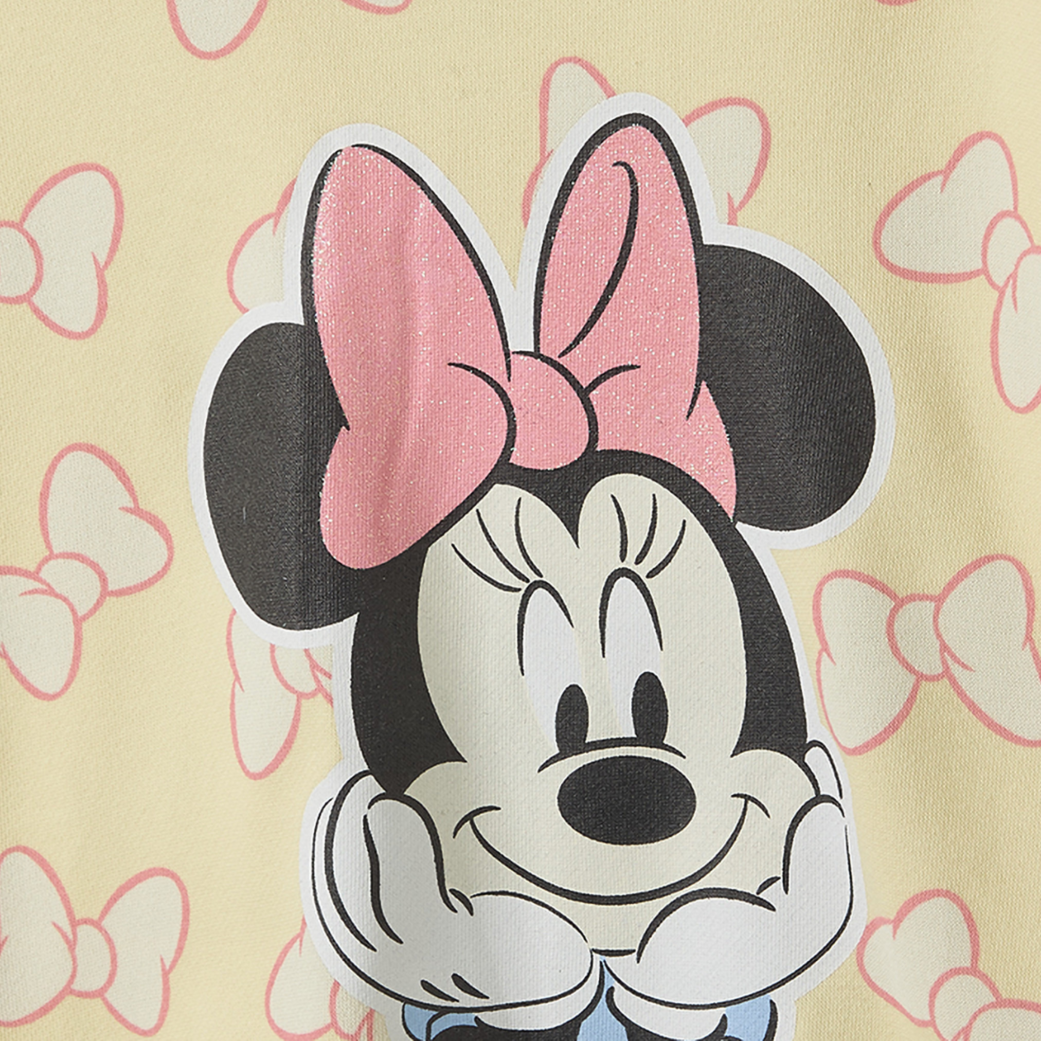 Disney Minnie Mouse Print Sweatshirt with Ruffle Detail-girls-clothing-sweatshirts-image-5