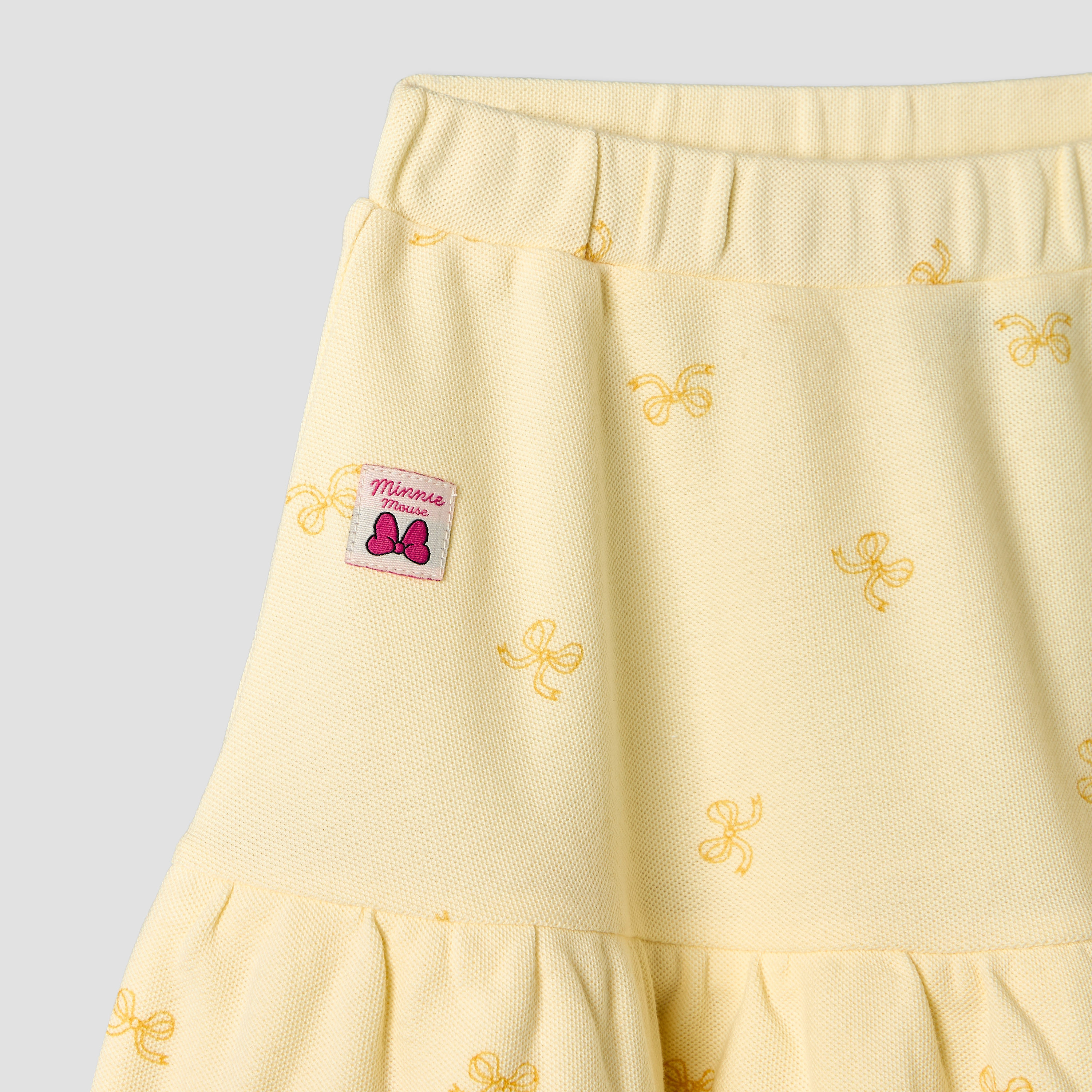 Disney Collared Short Sleeves T-shirt and Skorts Set with Minnie Mouse Applique-baby-girls-clothing-setsandcoords-image-9