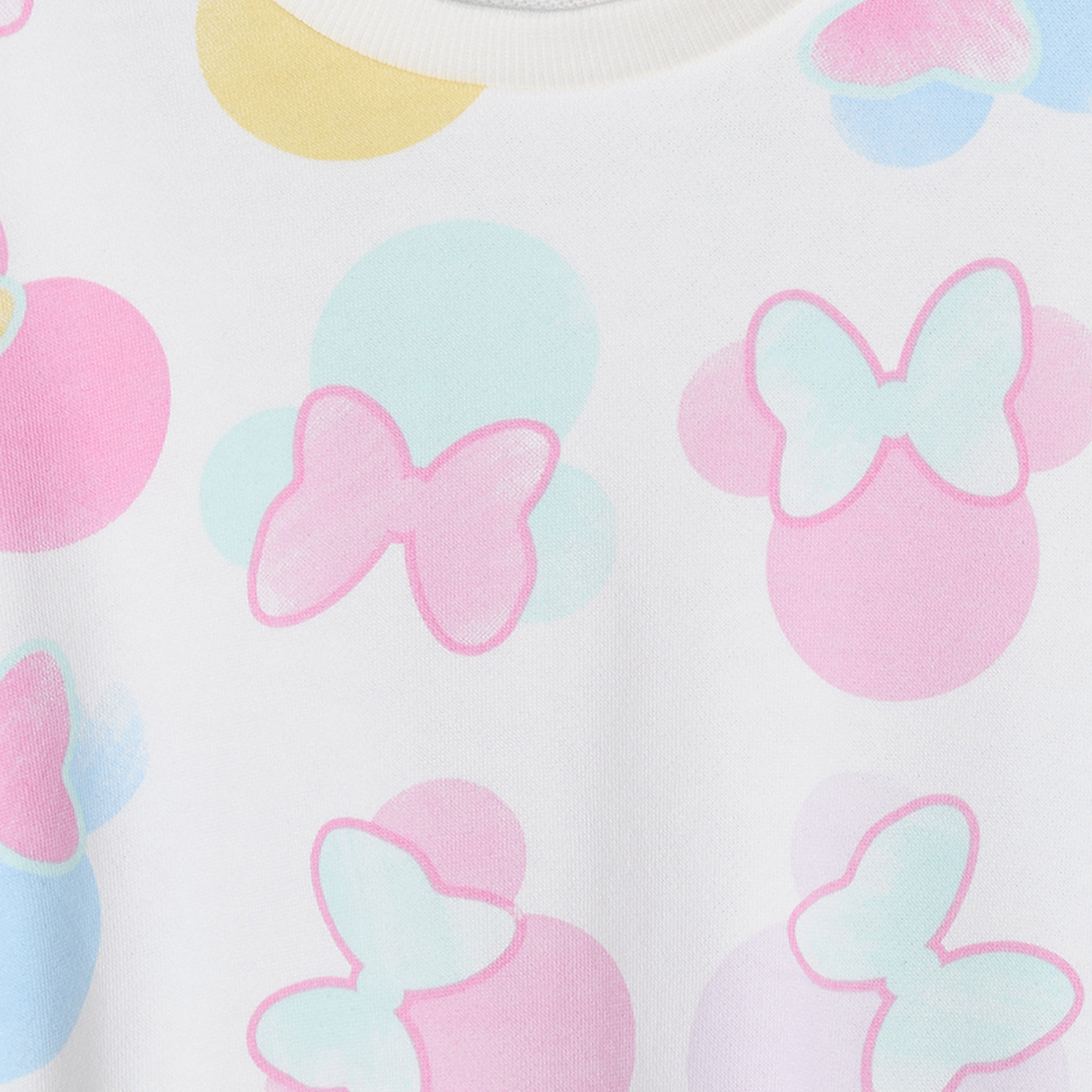 طقم بنطلون رياضي وسويت شيرت بأكمام طويلة وياقة ضيقة وطبعات من ديزني-baby-girls-clothing-setsandcoords-image-5