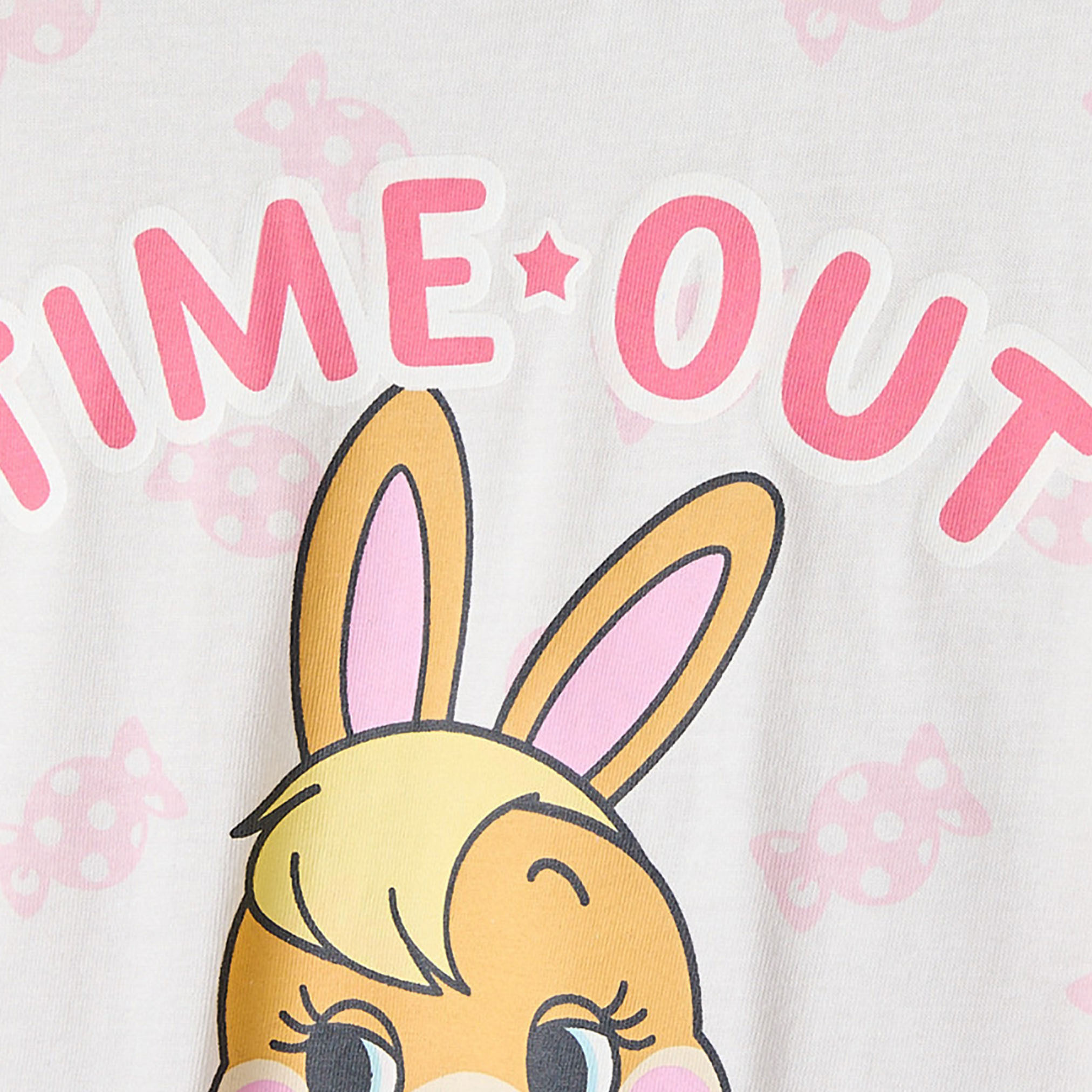 Warner Bros Crew Neck Long Sleeves T-shirt with Lola Bunny Print-girls-clothing-tshirts-image-6