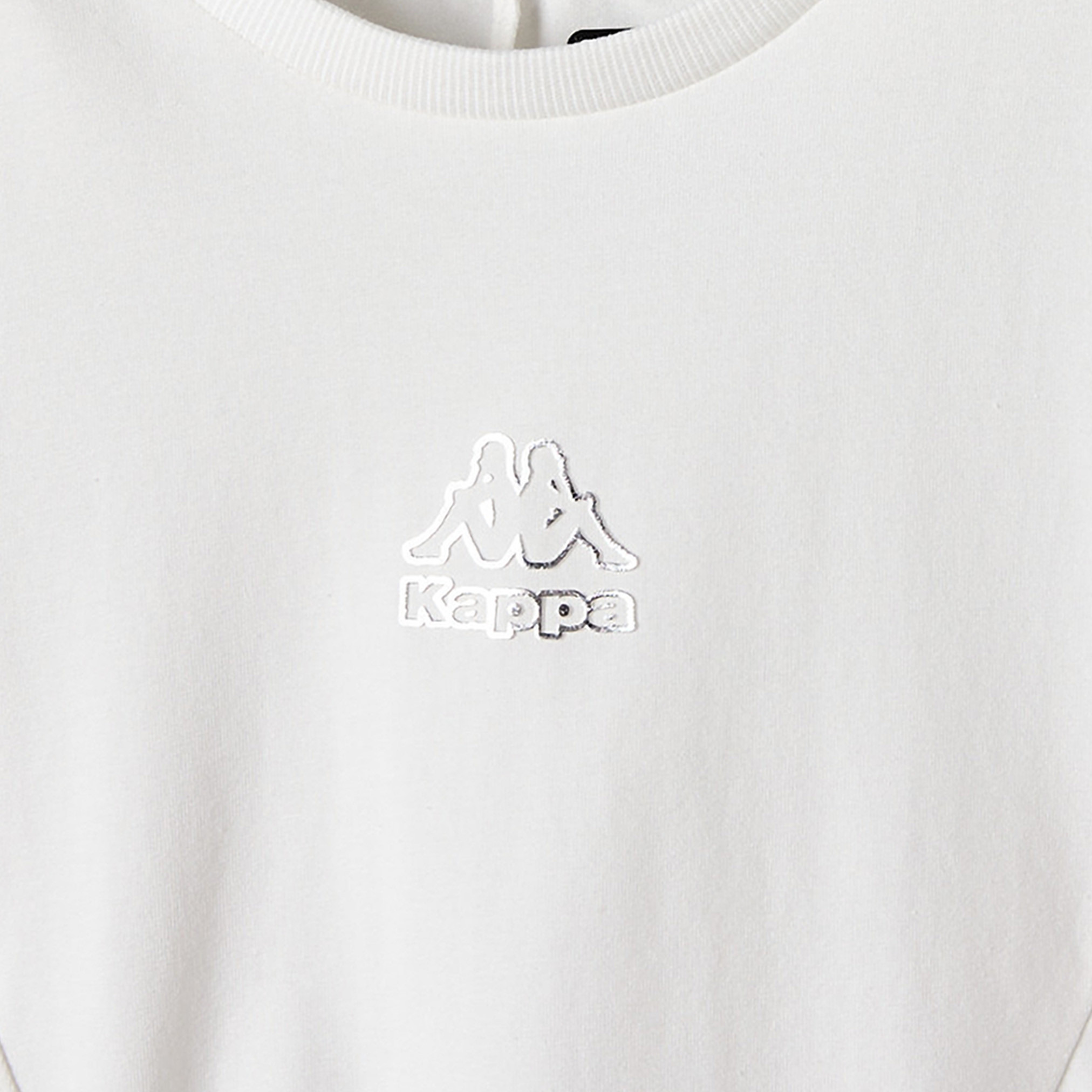 Kappa Crew Neck Short Sleeves T-shirt with Logo Print-girls-clothing-tshirts-image-4