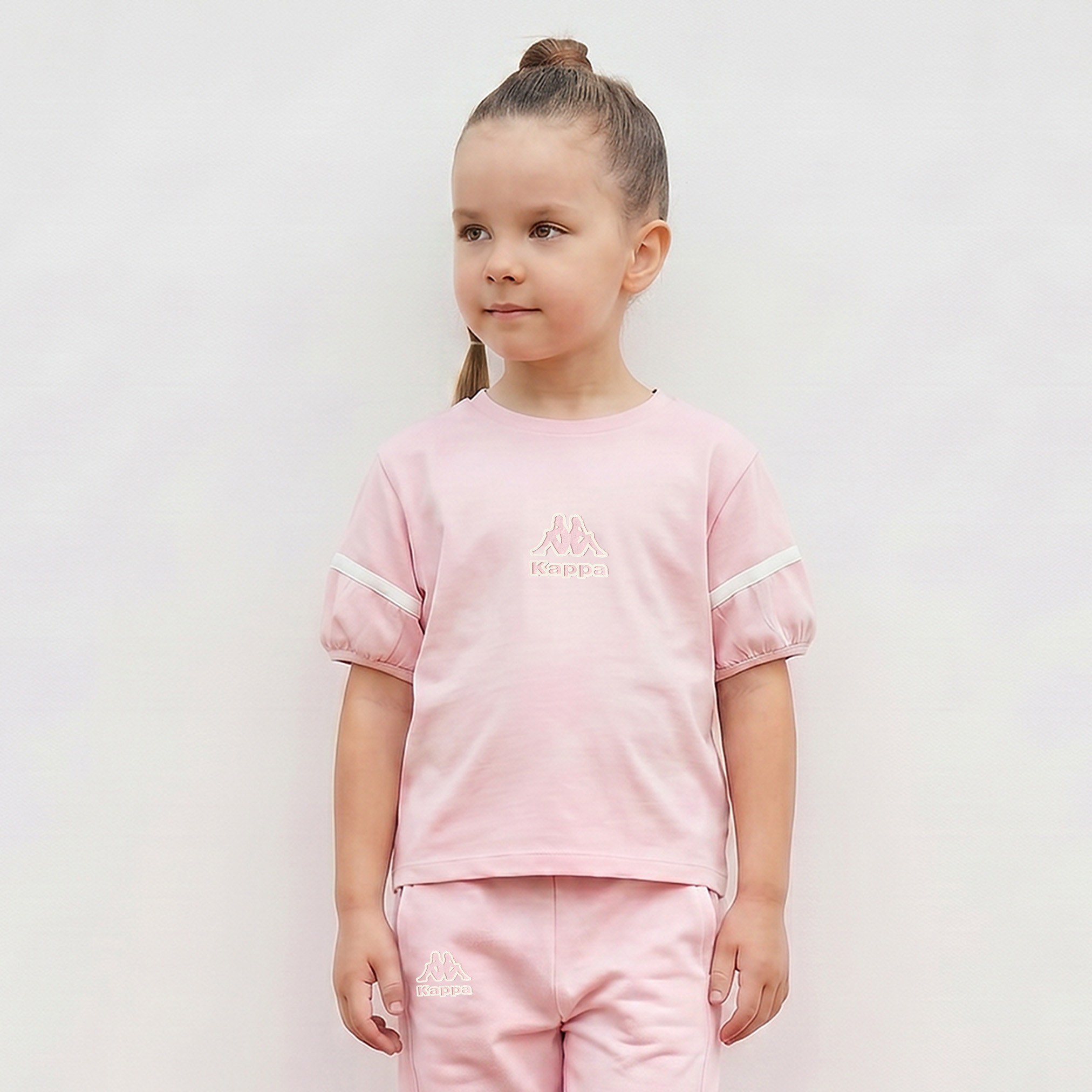 تيشيرت برقبة ضيقة وأكمام قصيرة وطبعات من كابا-girls-clothing-tshirts-image-1