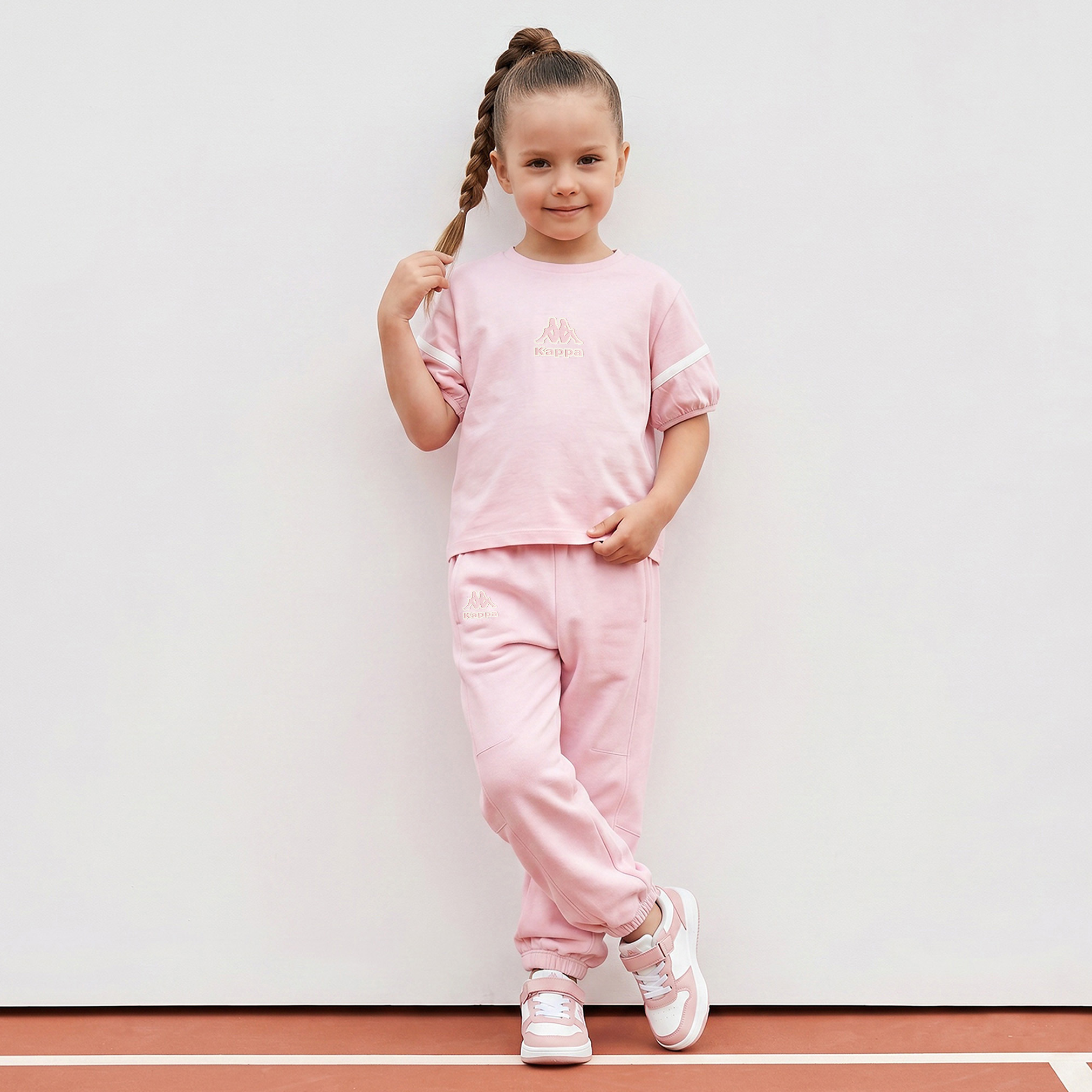 تيشيرت برقبة ضيقة وأكمام قصيرة وطبعات من كابا-girls-clothing-tshirts-image-2