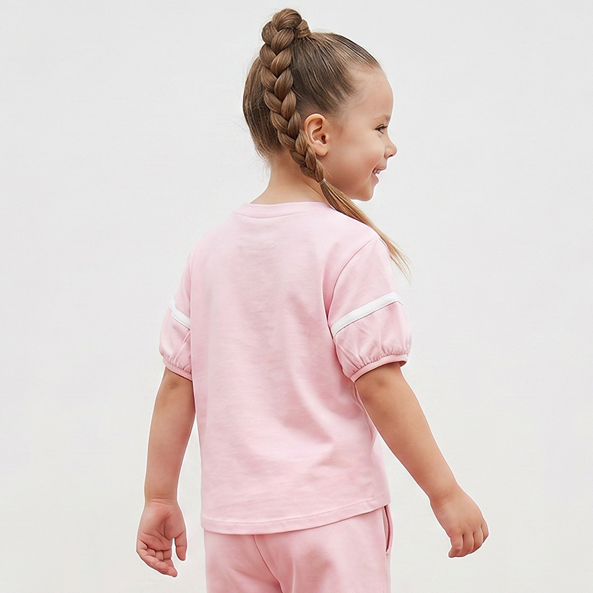 تيشيرت برقبة ضيقة وأكمام قصيرة وطبعات من كابا-girls-clothing-tshirts-image-3