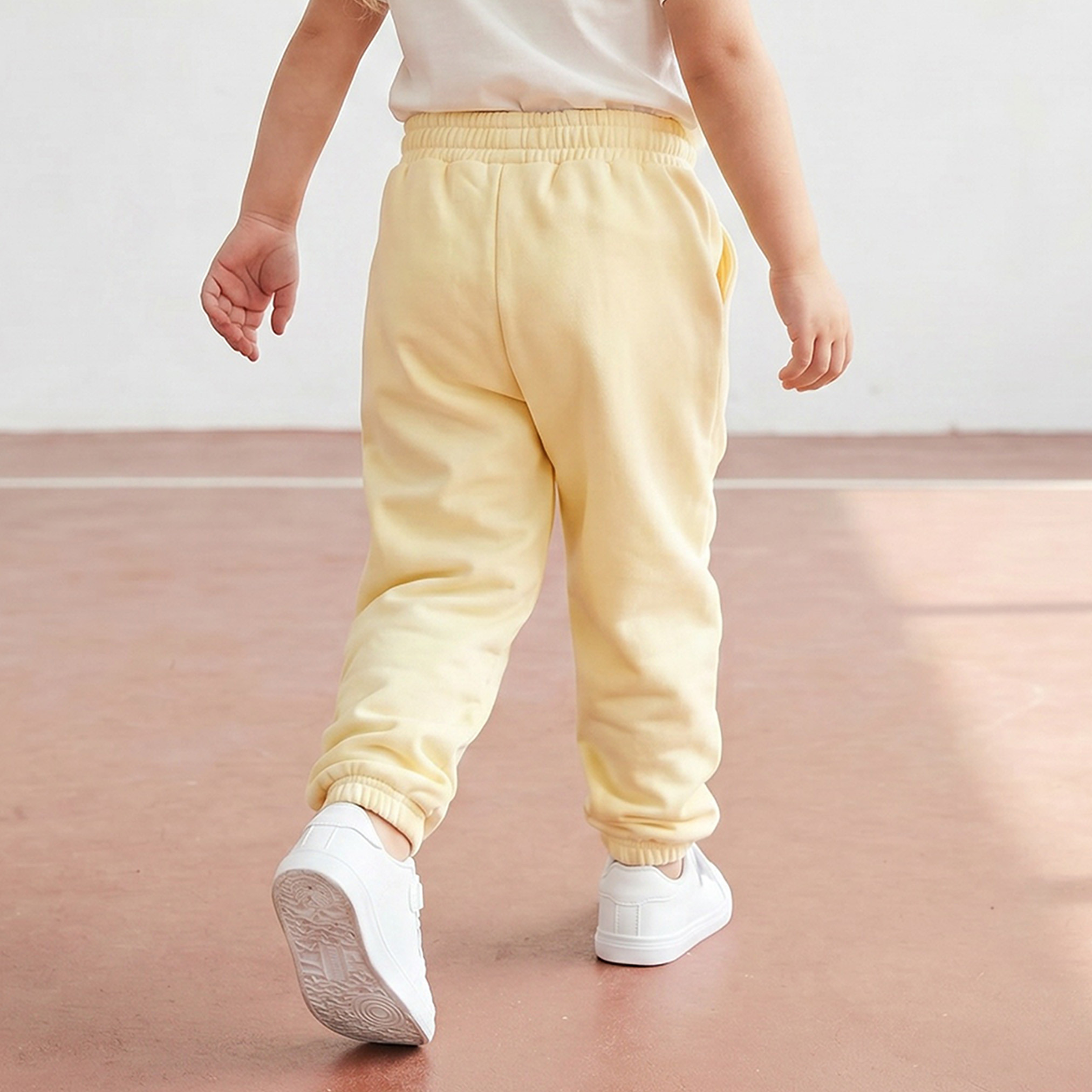 بنطلون رياضي بخصر مطاطي برباط وجيوب من كابا-baby-girls-clothing-bottoms-joggersandtrackpants-image-3