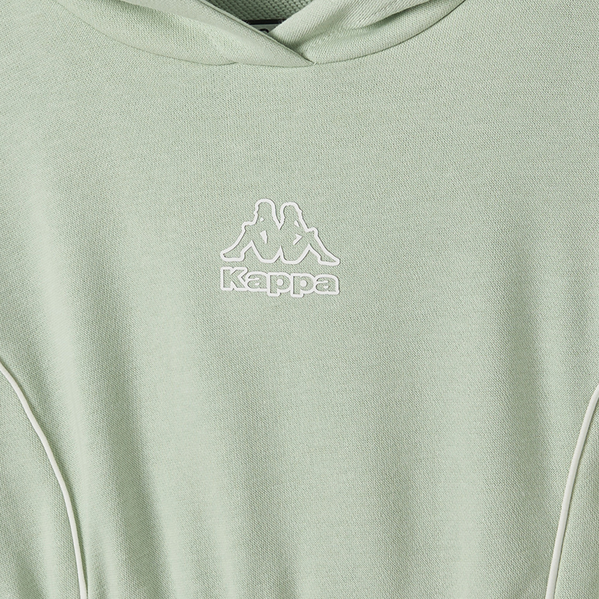 Kappa Hooded Neck Long Sleeves Knee Length Dress with Drawstring Waist-girls-clothing-dressesandjumpsuits-image-6