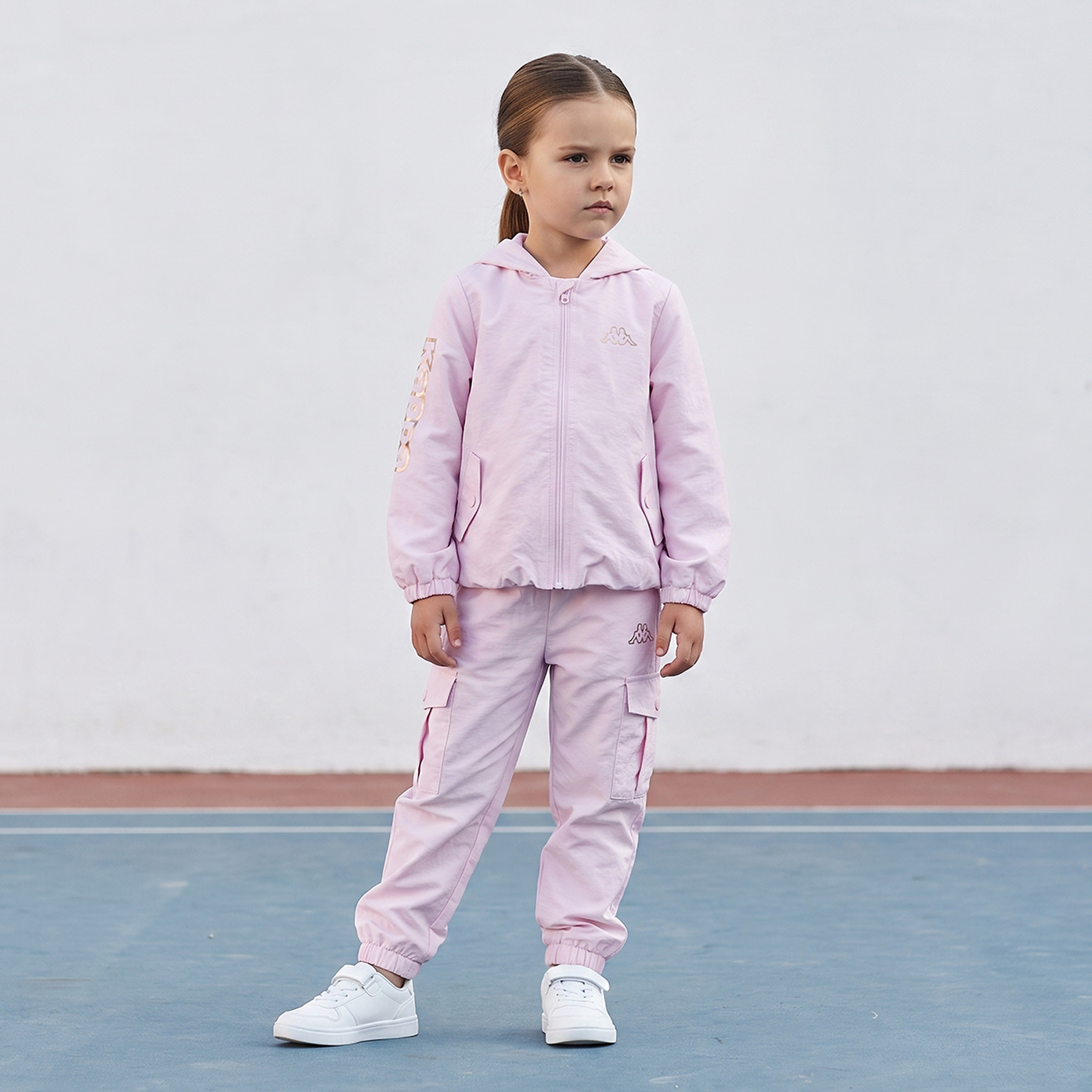 هودي بسحاب وأكمام طويلة من كابا-girls-clothing-sweatshirts-image-2