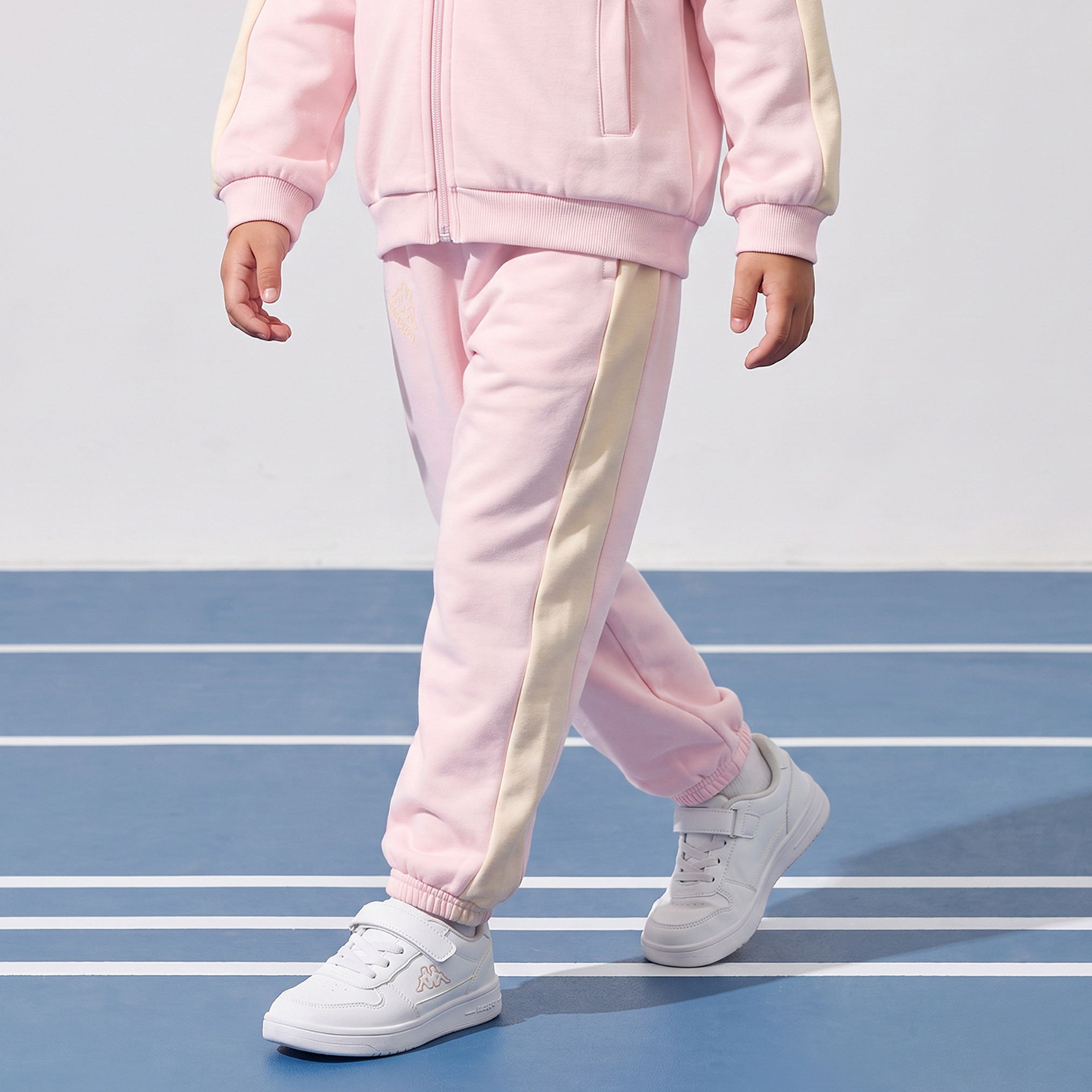 طقم سويت شيرت بقبعة وأكمام طويلة وبنطلون رياضي بتصميم ألواح من كابا-baby-girls-clothing-setsandcoords-image-3