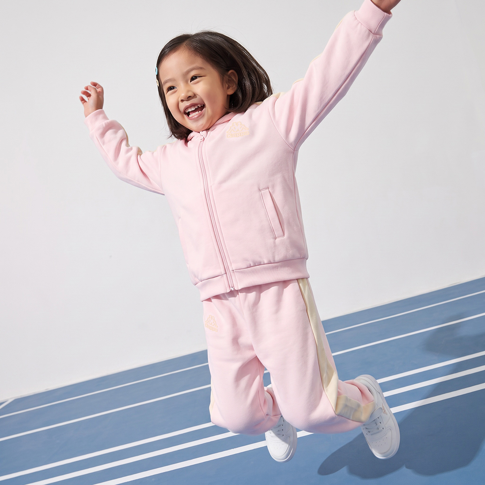 طقم سويت شيرت بقبعة وأكمام طويلة وبنطلون رياضي بتصميم ألواح من كابا-baby-girls-clothing-setsandcoords-image-5