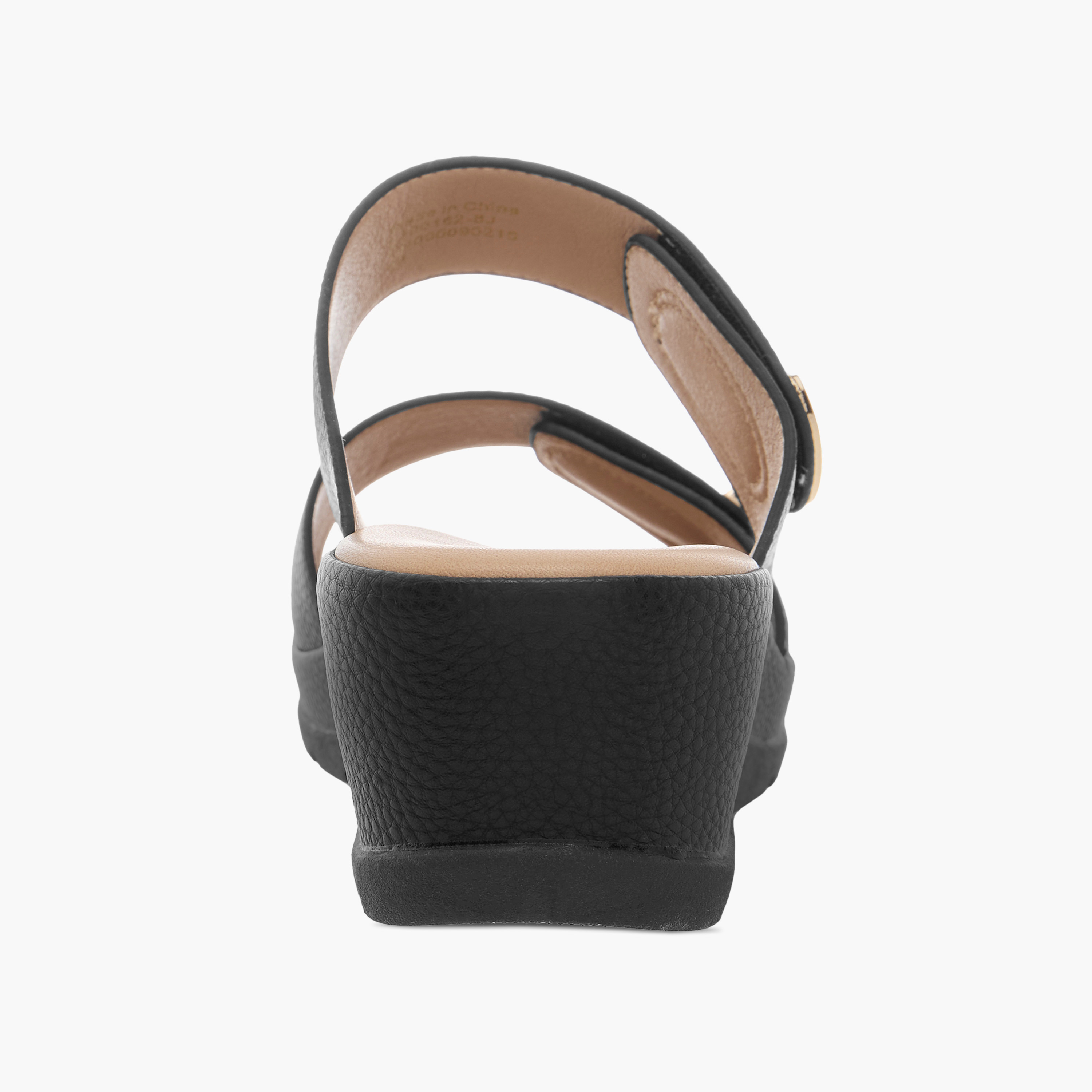 Flora Bella Textured Slip-On Comfort Sandals-women-shoes-sandals-heeled-image-5
