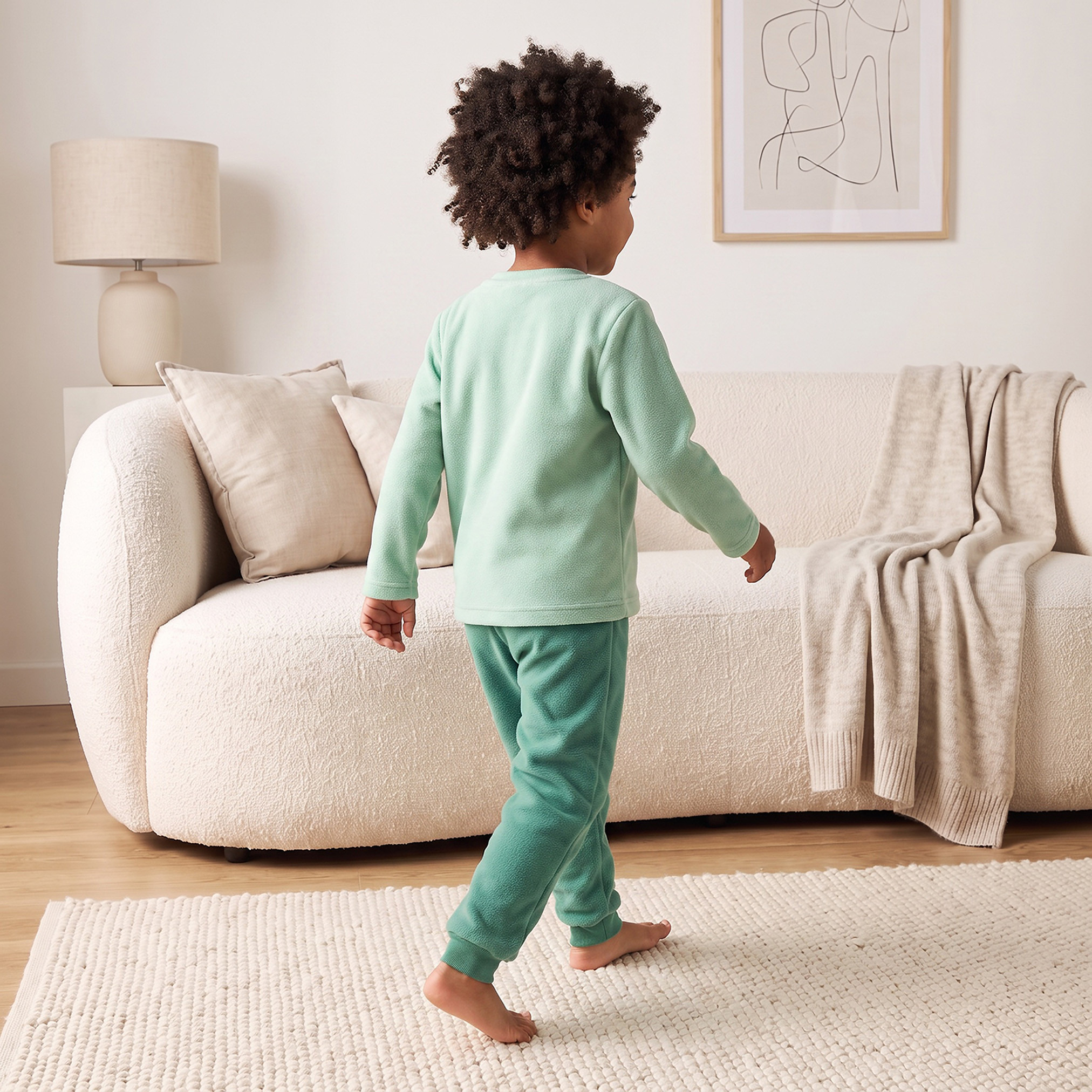 طقم بيجاما بياقة مستديرة وأكمام طويلة بطبعة ديناصورات من جونيورز-boys-clothing-nightwear-image-6