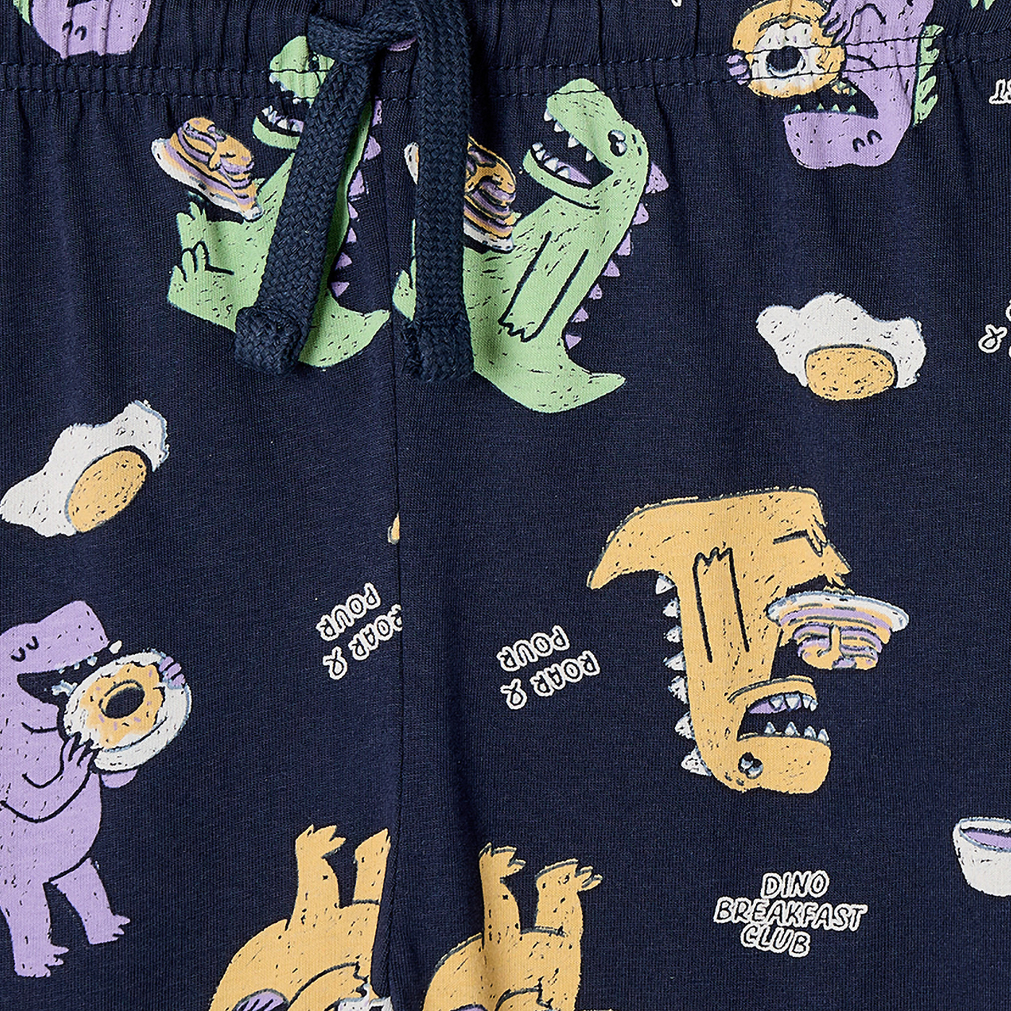 طقم بيجاما قطن بياقة ضيقة وأكمام طويلة وطبعات من جونيورز-boys-clothing-nightwear-image-5