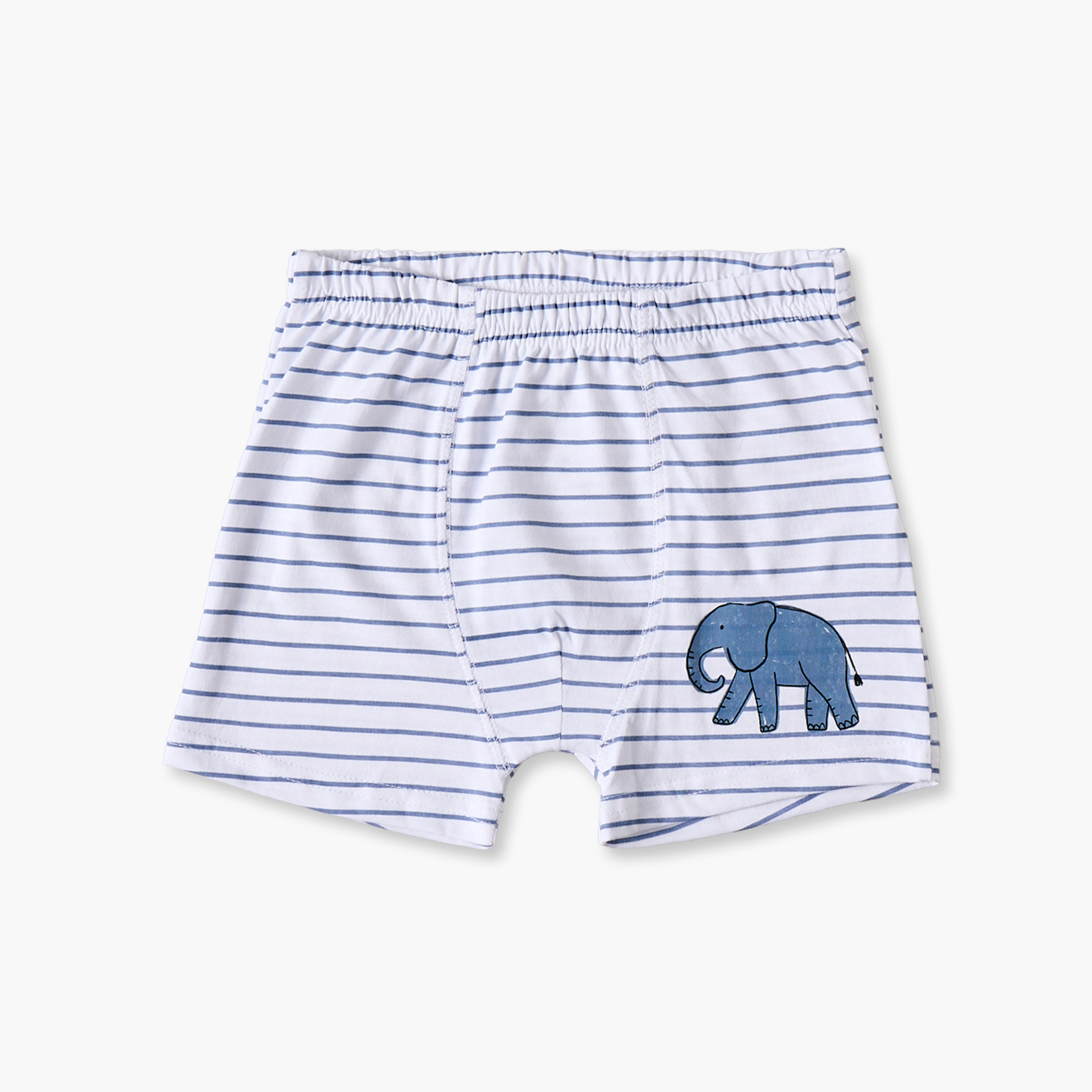 Pack of 5 Juniors Cotton Boxers with Safari Print-baby-boys-clothing-innerwear-image-5