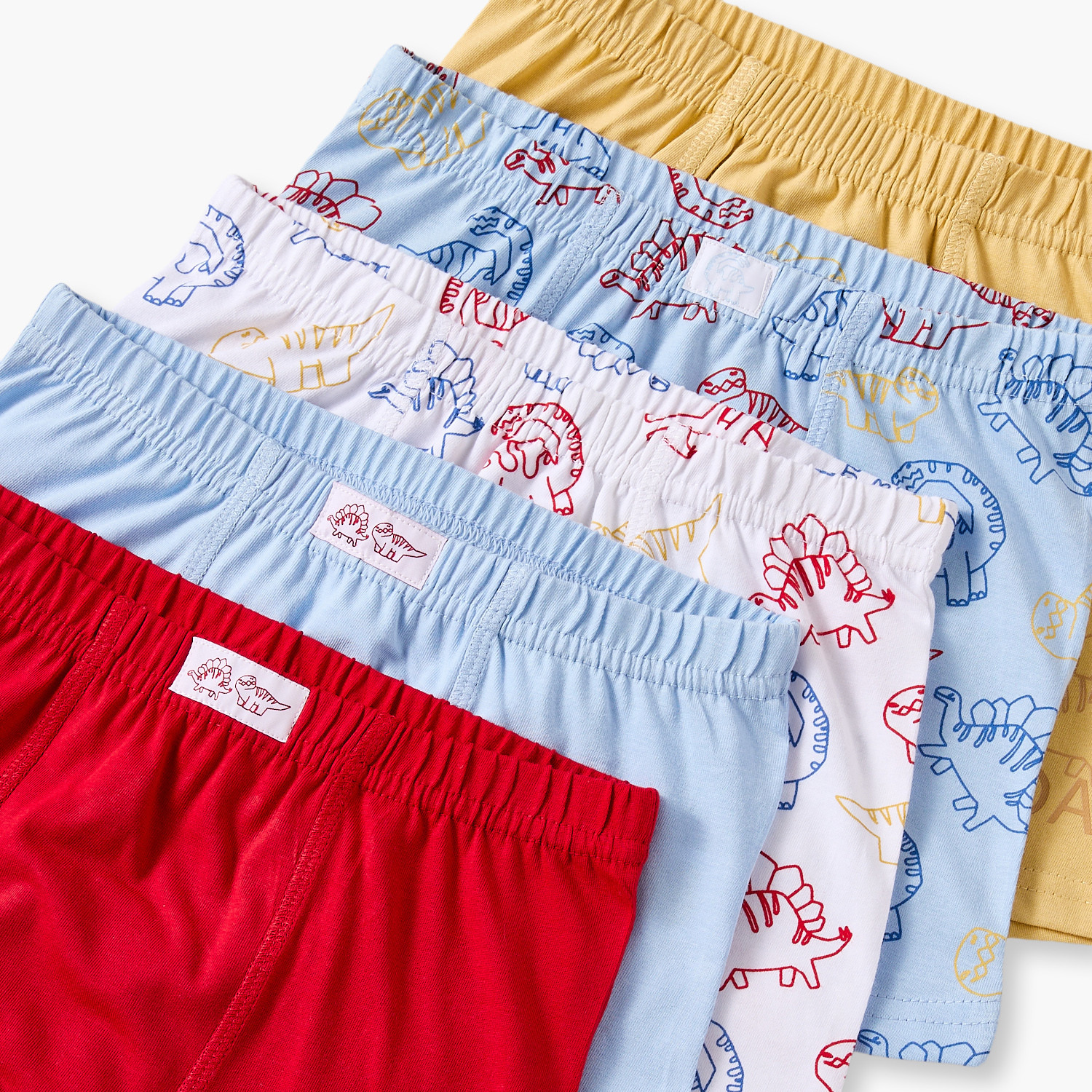 سراويل بوكسر قطن بطبعات ديناصورات من جونيورز - طقم 5 قطع-baby-boys-clothing-innerwear-image-7