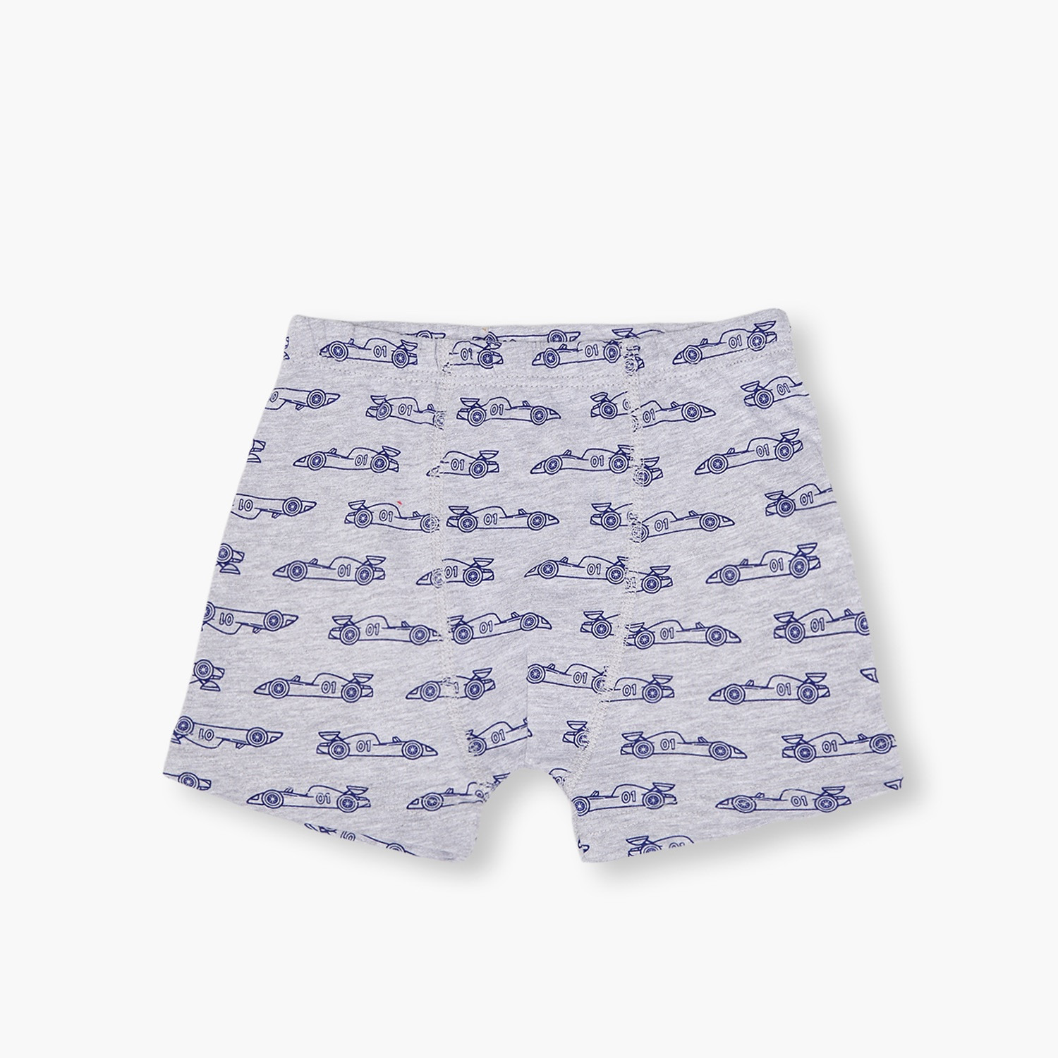 Pack of 5 Juniors Cotton Boxer Briefs with Racing Car Print-baby-boys-clothing-innerwear-image-6