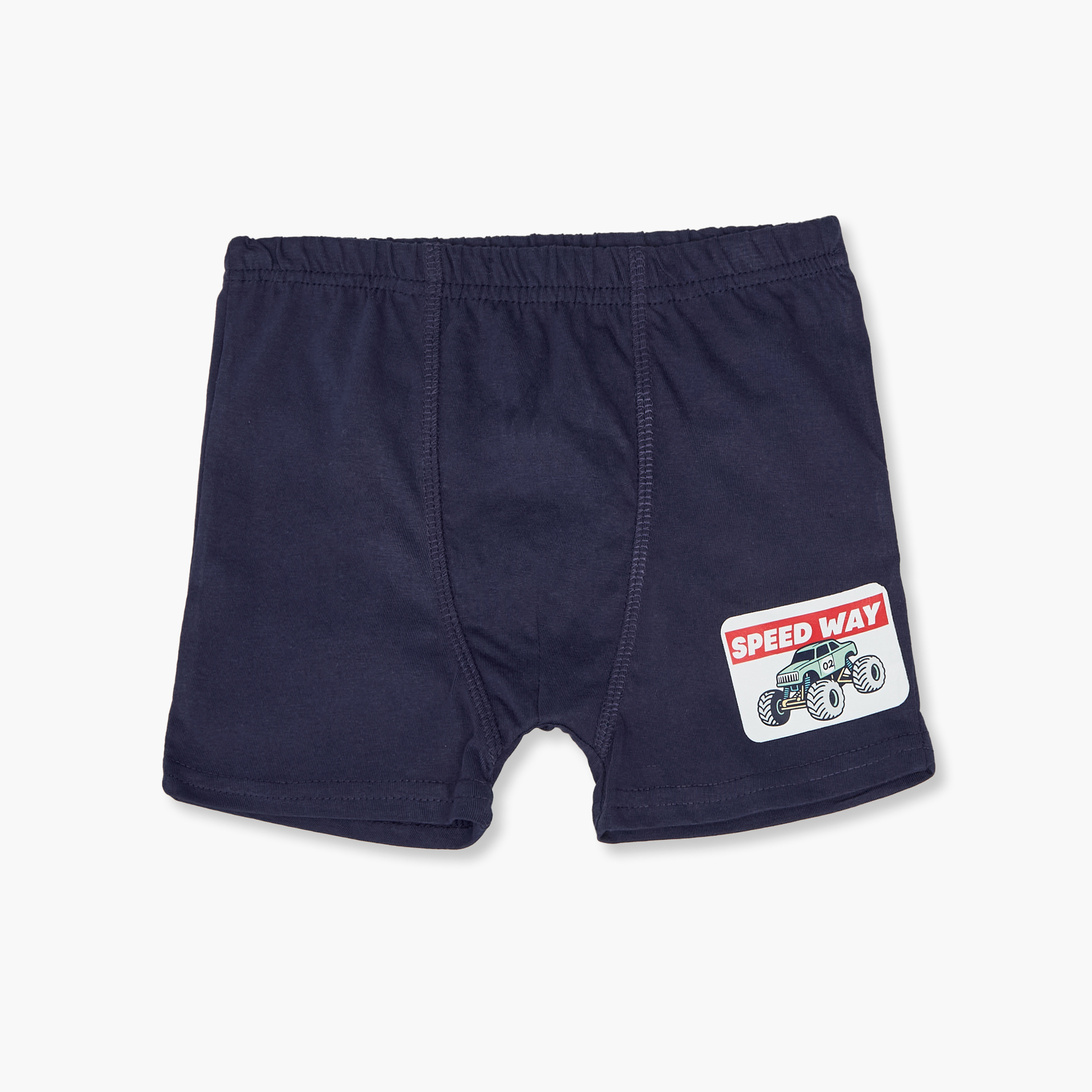 Pack of 7 Juniors Cotton Boxer with Racing Print-baby-boys-clothing-innerwear-image-3