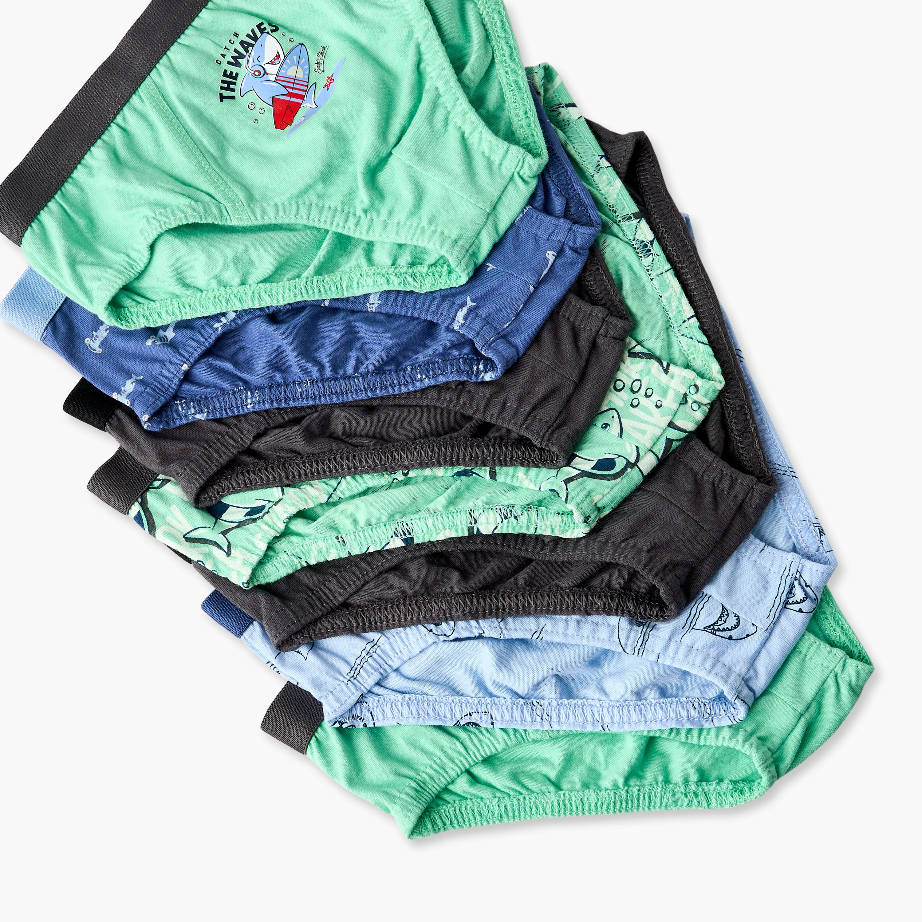 طقم سراويل داخلية بطبعات قرش من 7 قطع-baby-boys-clothing-innerwear-image-10