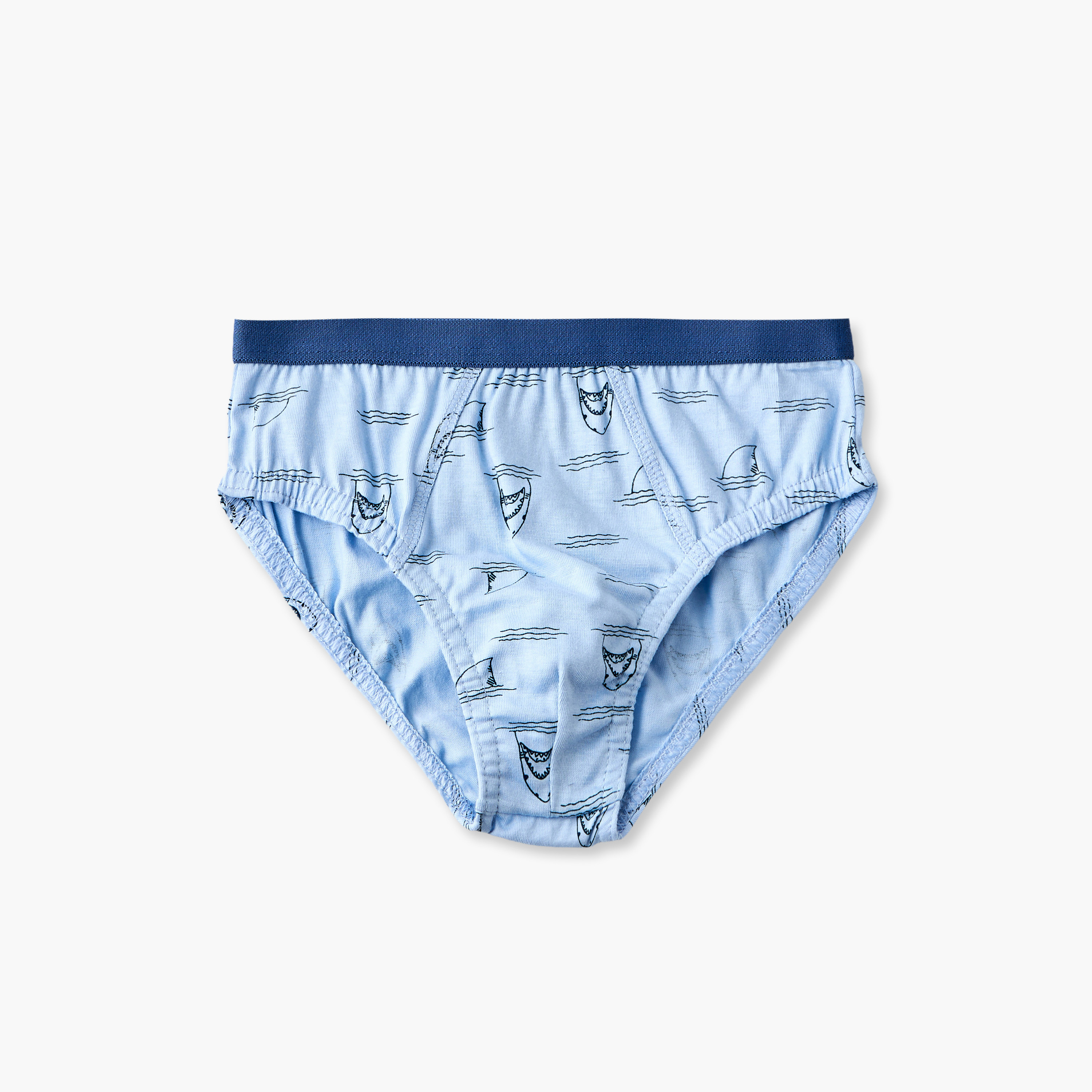 طقم سراويل داخلية بطبعات قرش من 7 قطع-baby-boys-clothing-innerwear-image-3