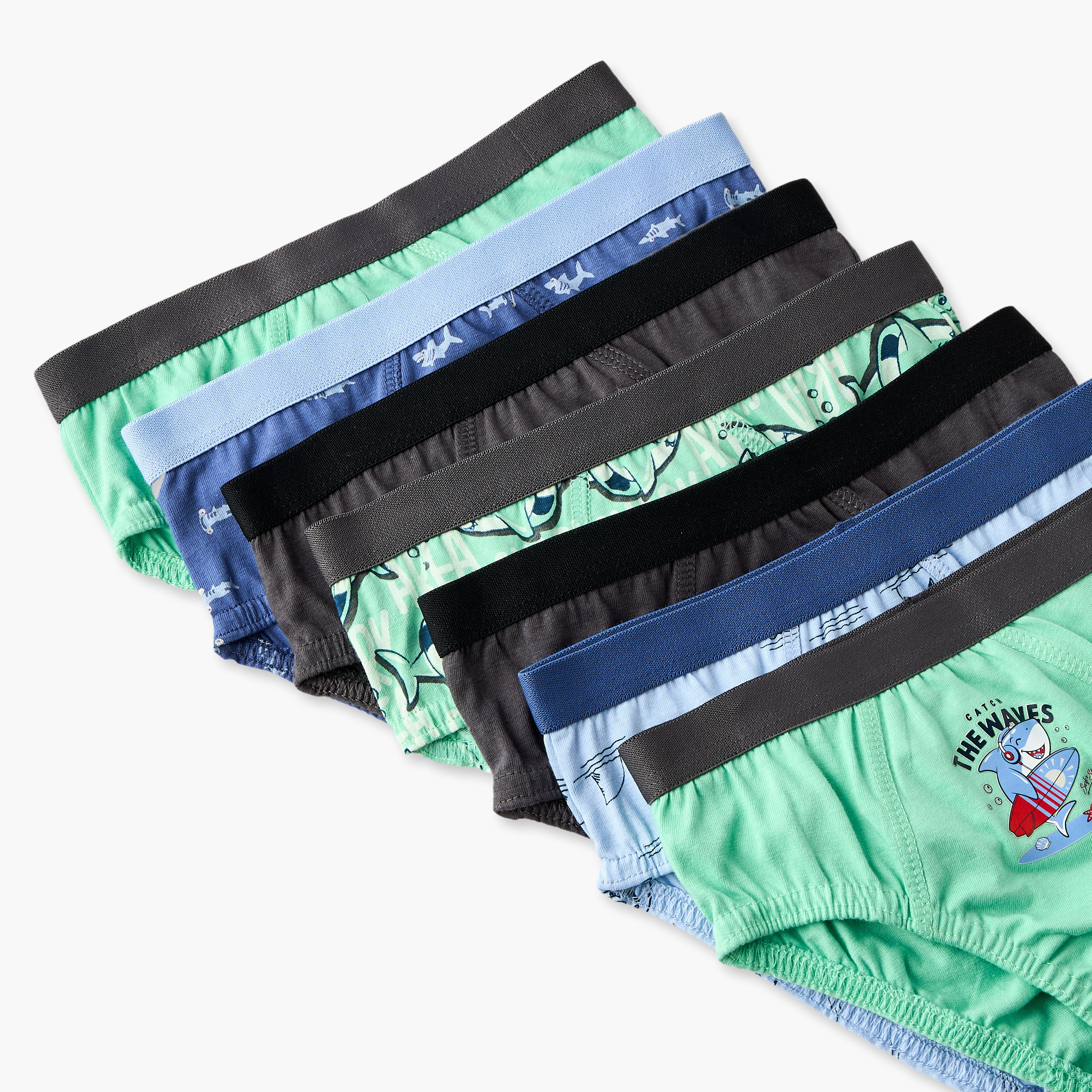 طقم سراويل داخلية بطبعات قرش من 7 قطع-baby-boys-clothing-innerwear-image-9