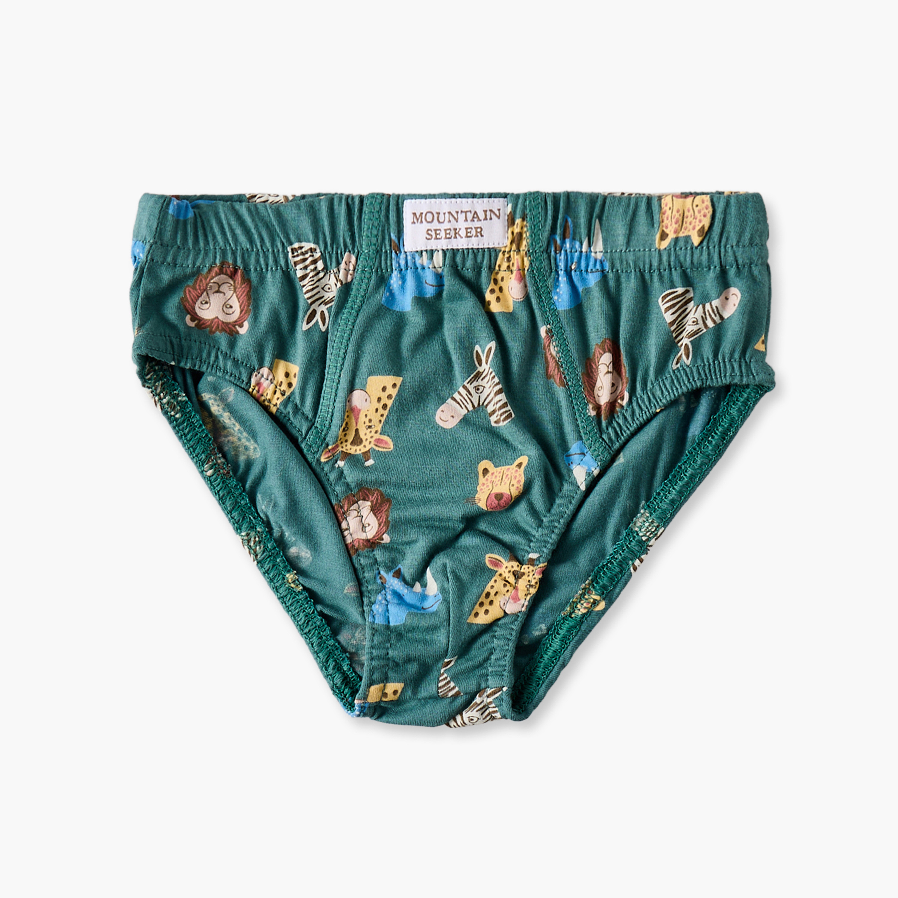 Pack of 7 Juniors Cotton Briefs with Assorted Prints-baby-boys-clothing-innerwear-image-4
