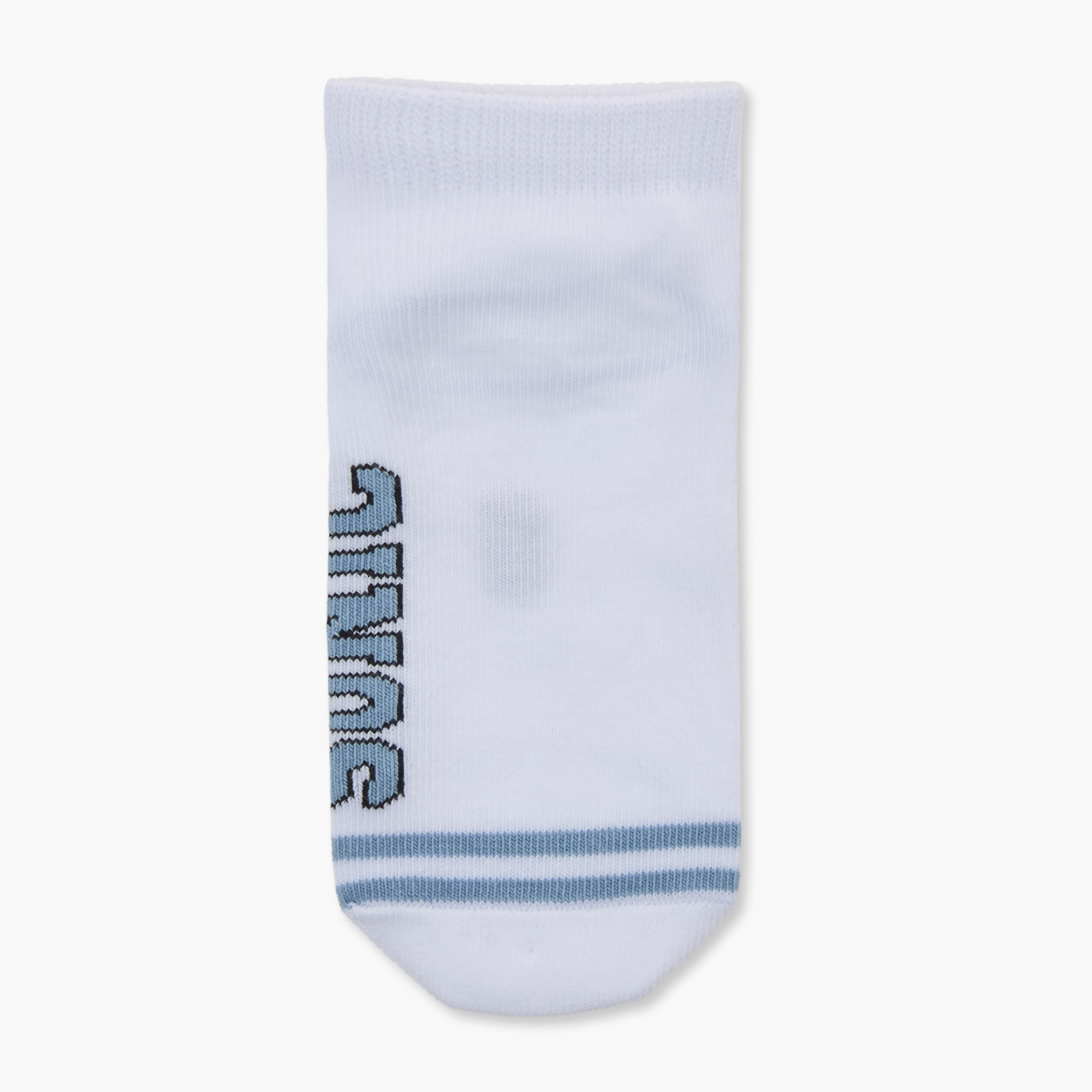 Pack of 3 Boys Socks Quarter Length Sonic the Hedgehog Print-boys-accessories-socks-image-3
